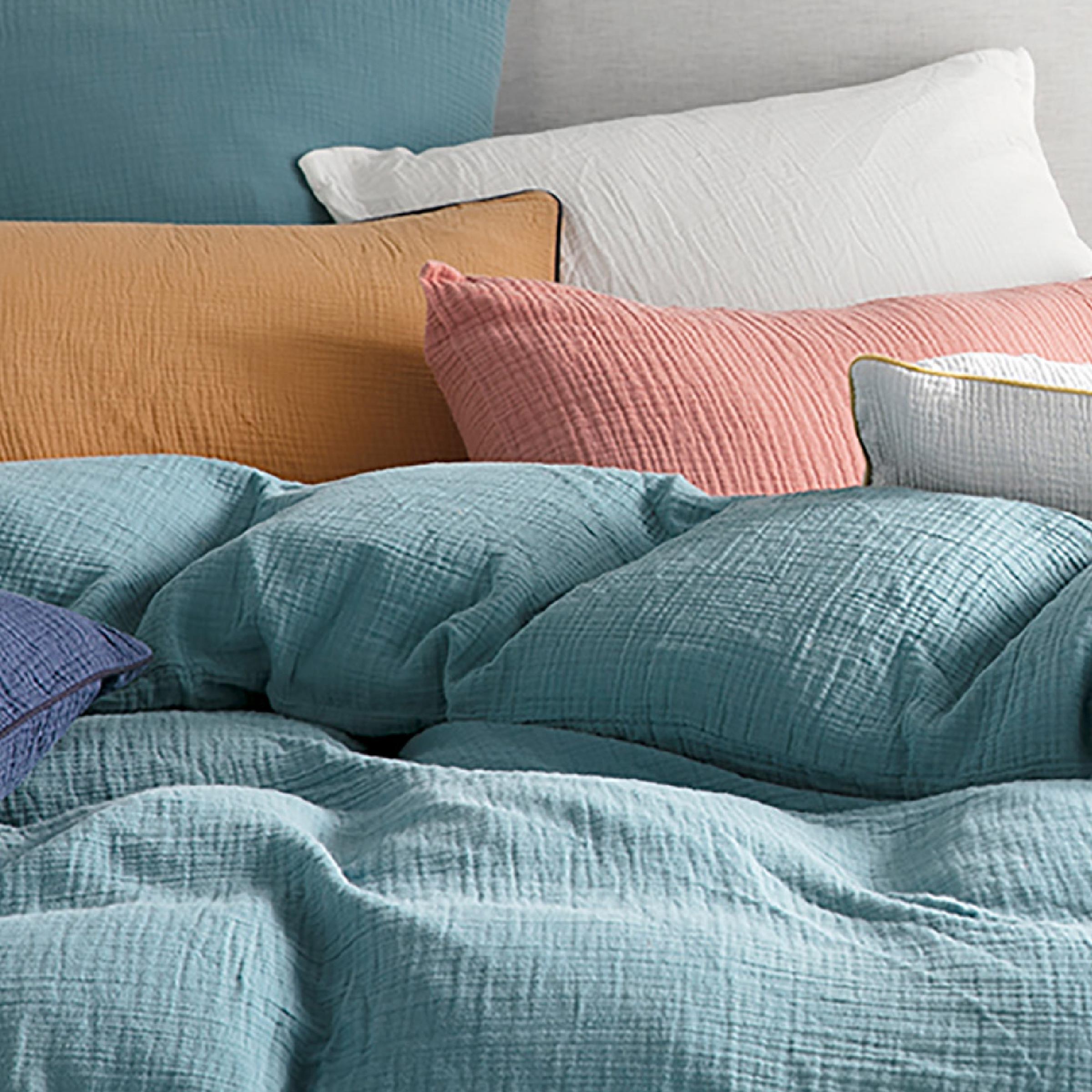 Essix Dekbedovertrek Set Tendresse Stonewashed Katoengaas 145TC Alpin 