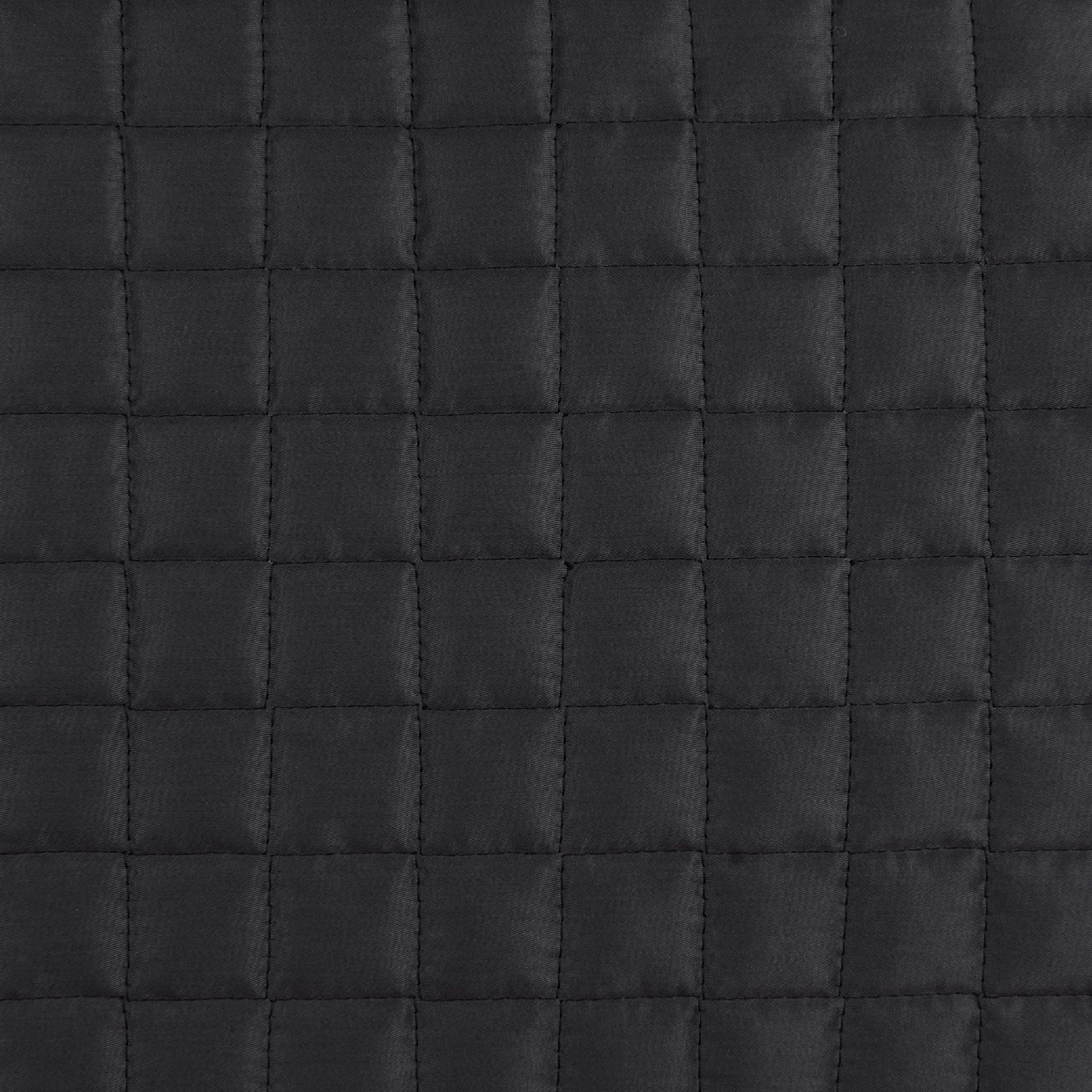 Dommelin Sierkussenhoes Chicago Satijn 300TC Steenkool