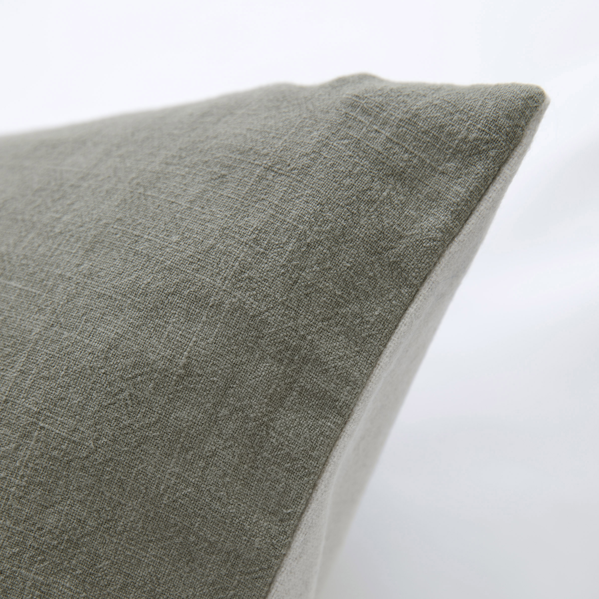 Mrs.Me Sierkussen Cargo Stonewashed Organic Linnen Sage 45 x 60 cm