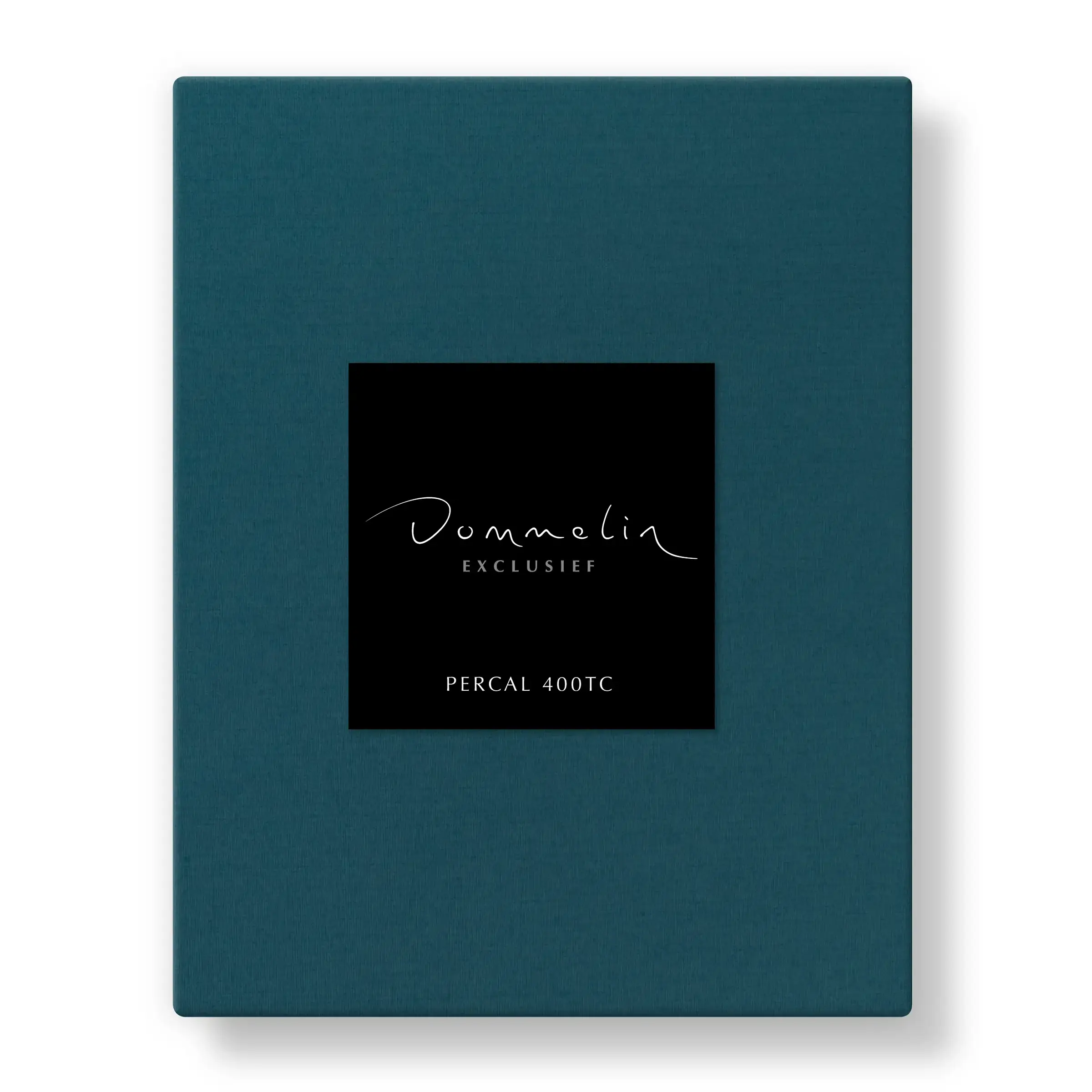 Dommelin Hoeslaken Hoge Hoek Percal 400TC Azuur