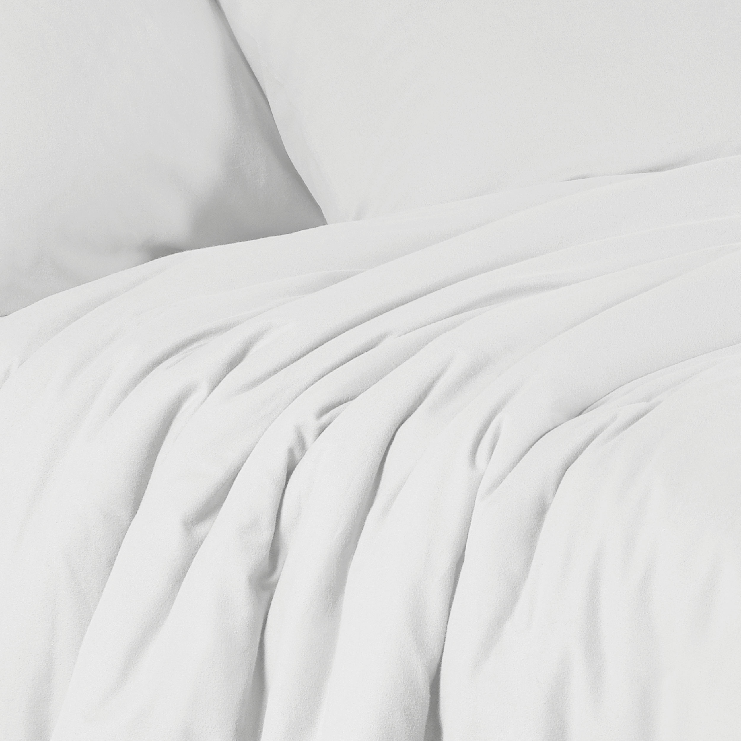 Dommelin Dekbedovertrek Flanel Wit