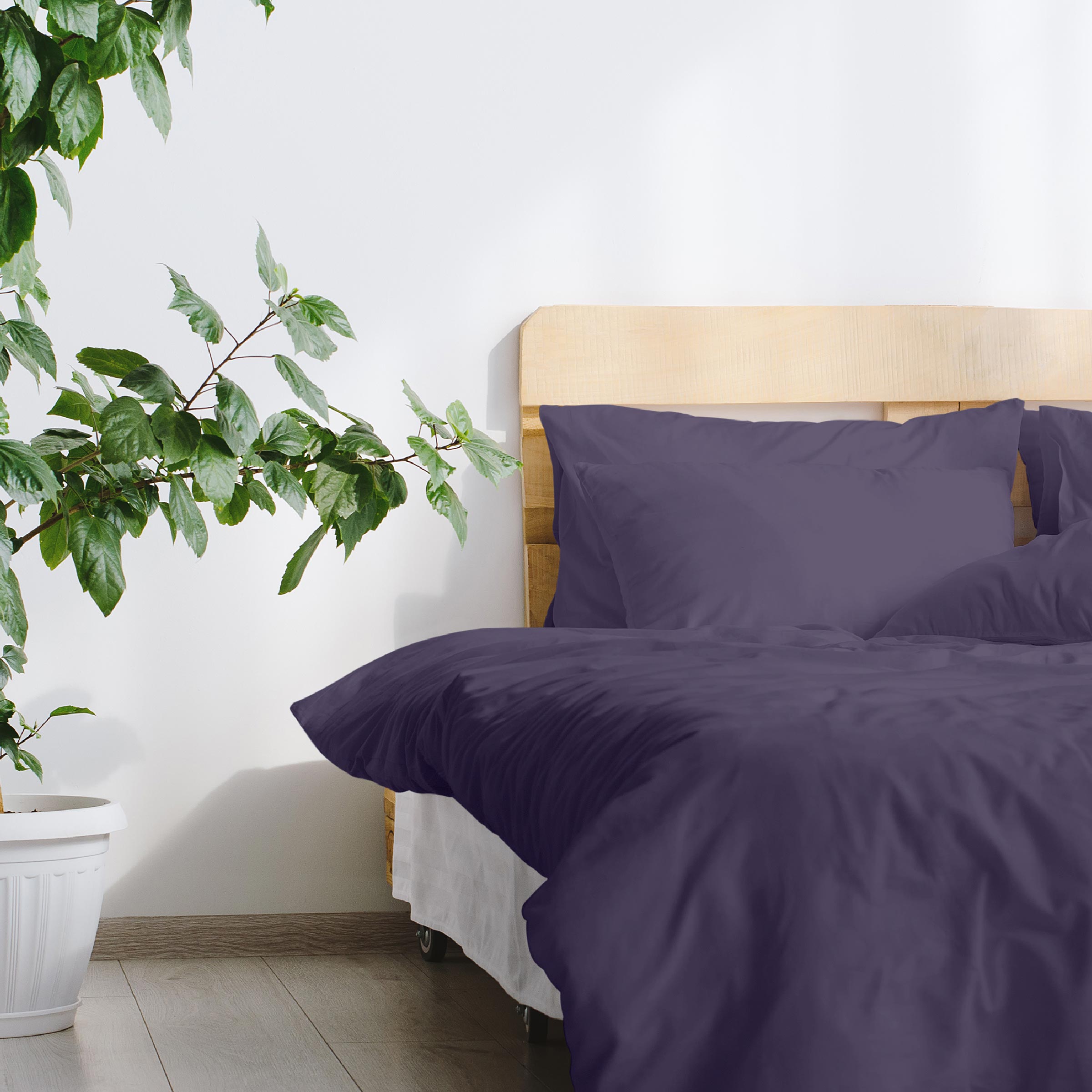Dommelin Dekbedovertrek Katoen 180TC Violet