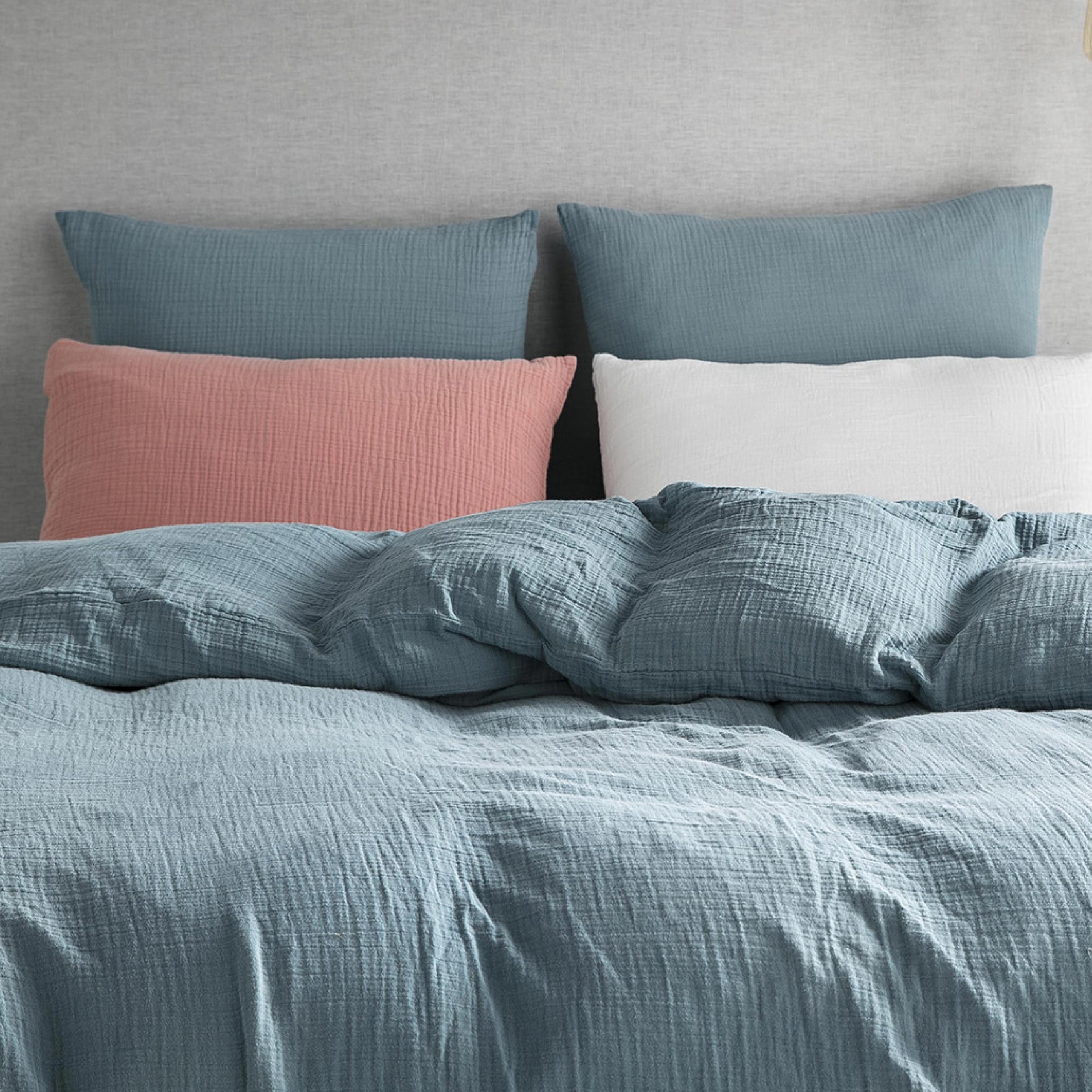 Essix Dekbedovertrek Set Tendresse Stonewashed Katoengaas 145TC Alpin 