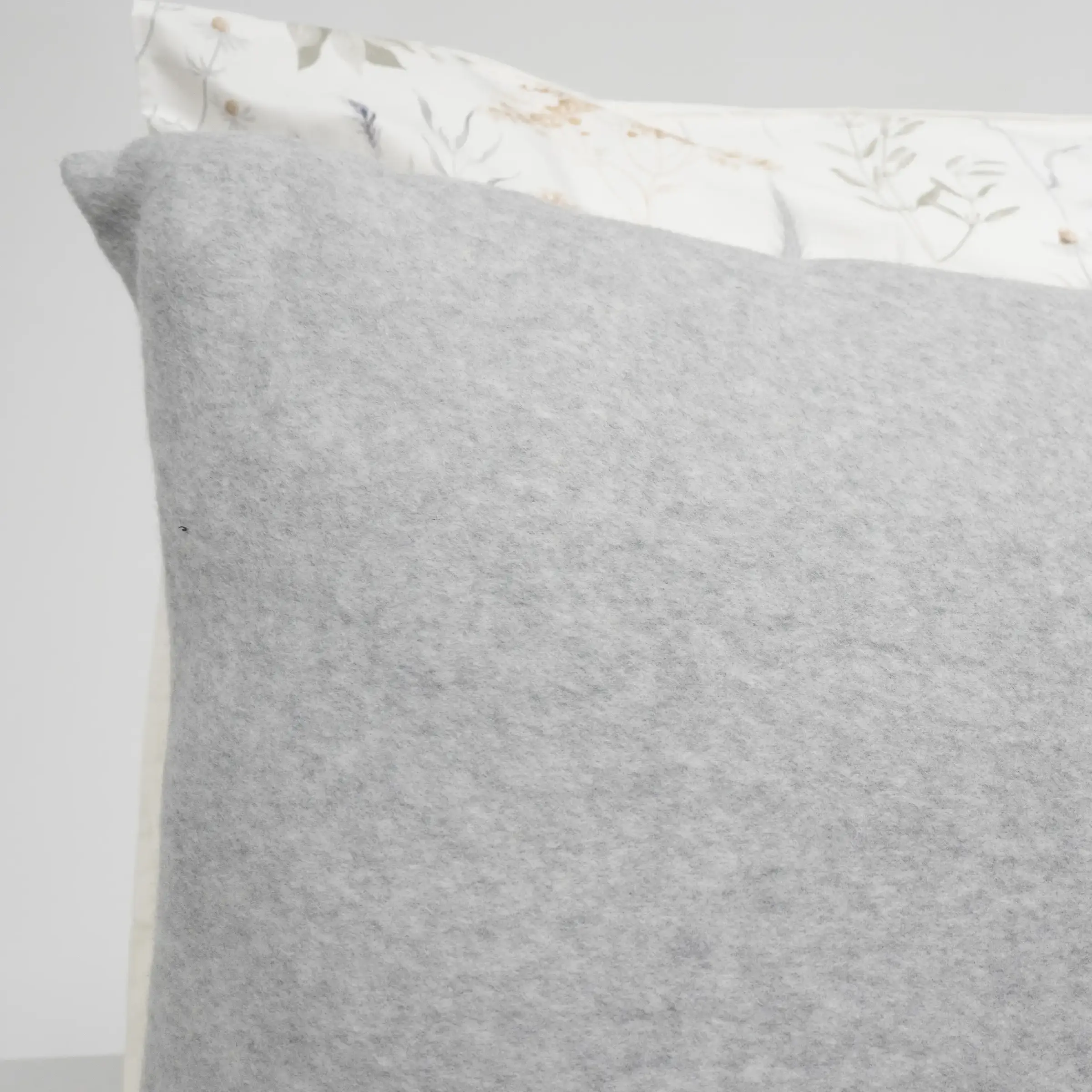 Dommelin Dekbedovertrekset Fleece Zilver