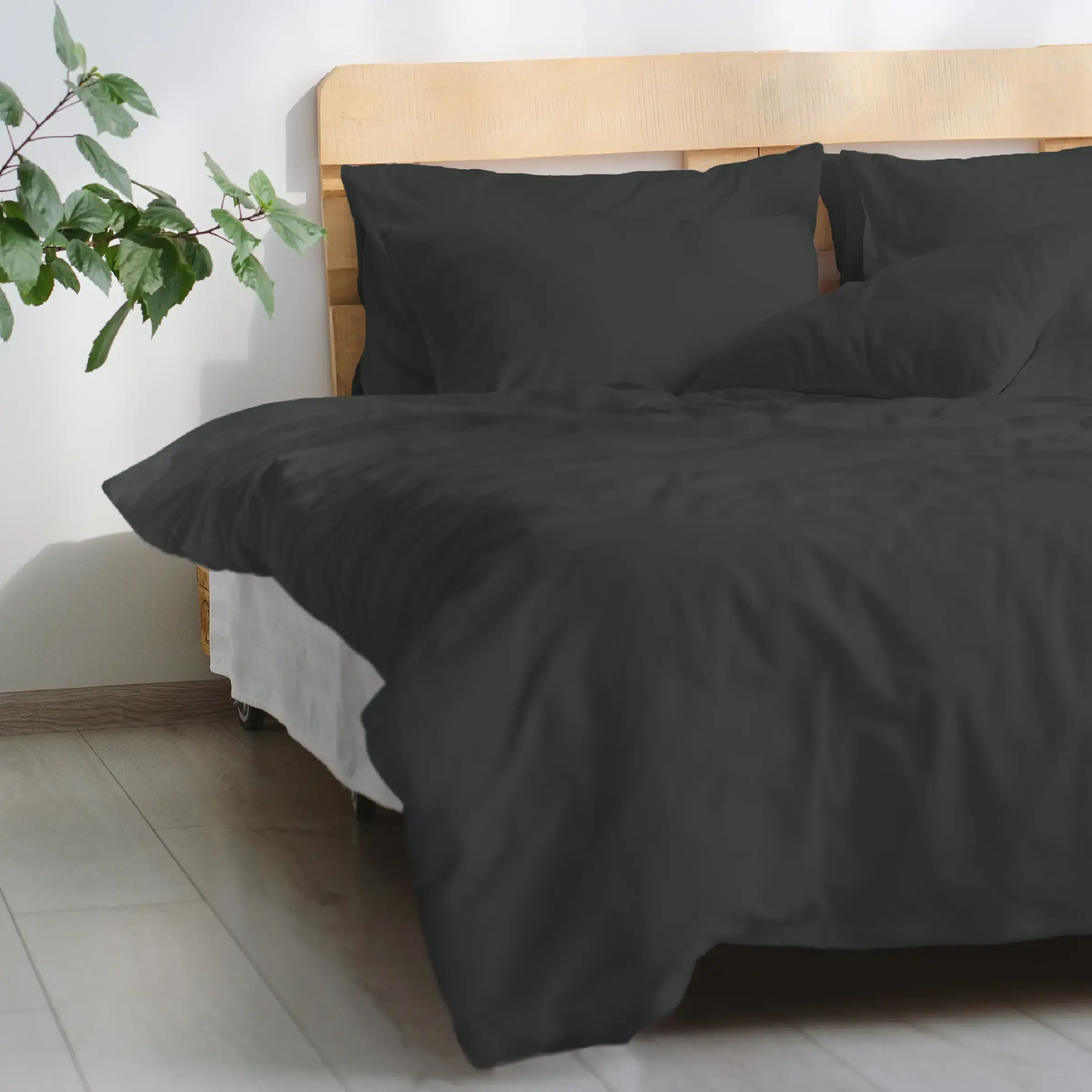 Dommelin Dekbedovertrek Katoen 180TC Carbon