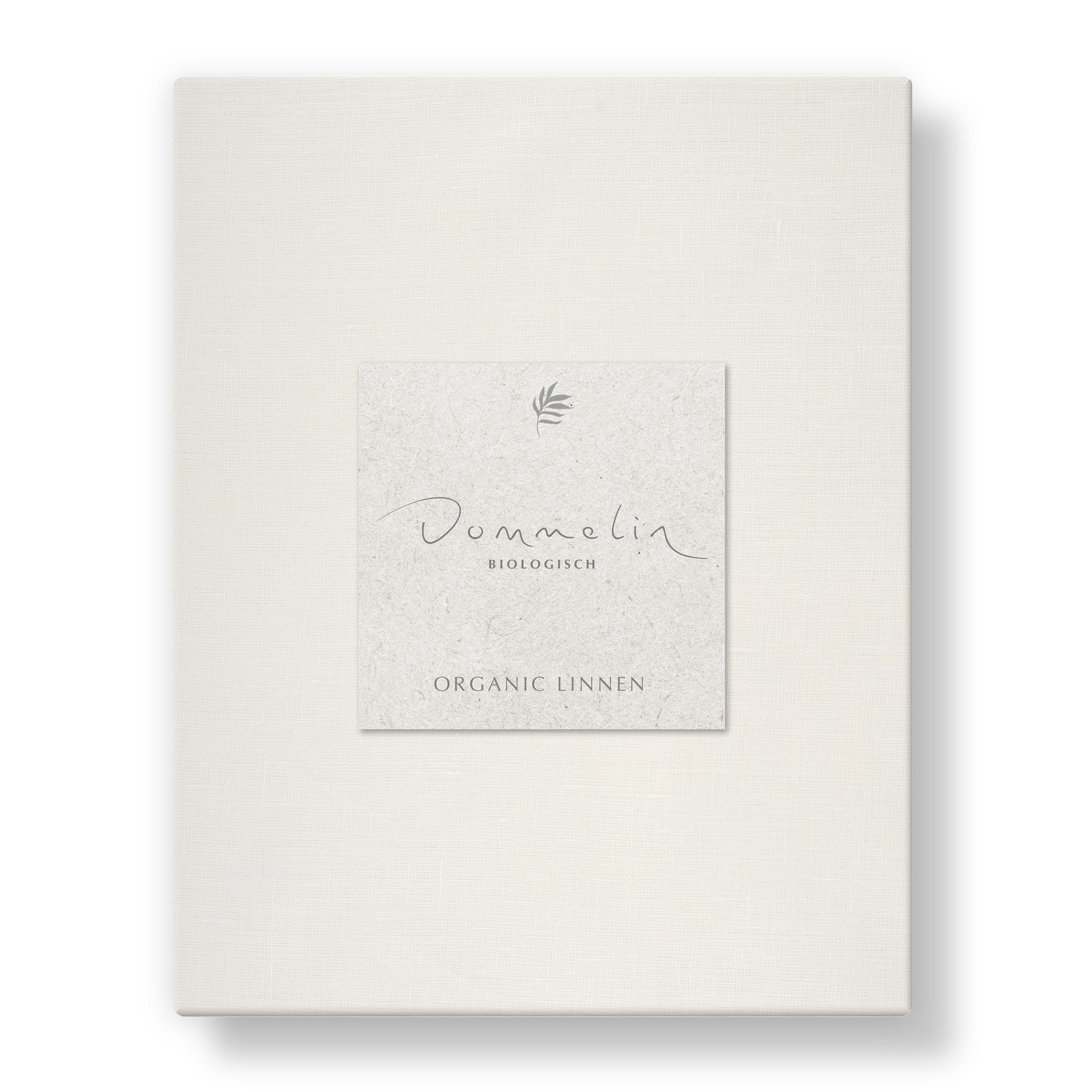 Dommelin Laken Organic Linnen 140TC Wolwit