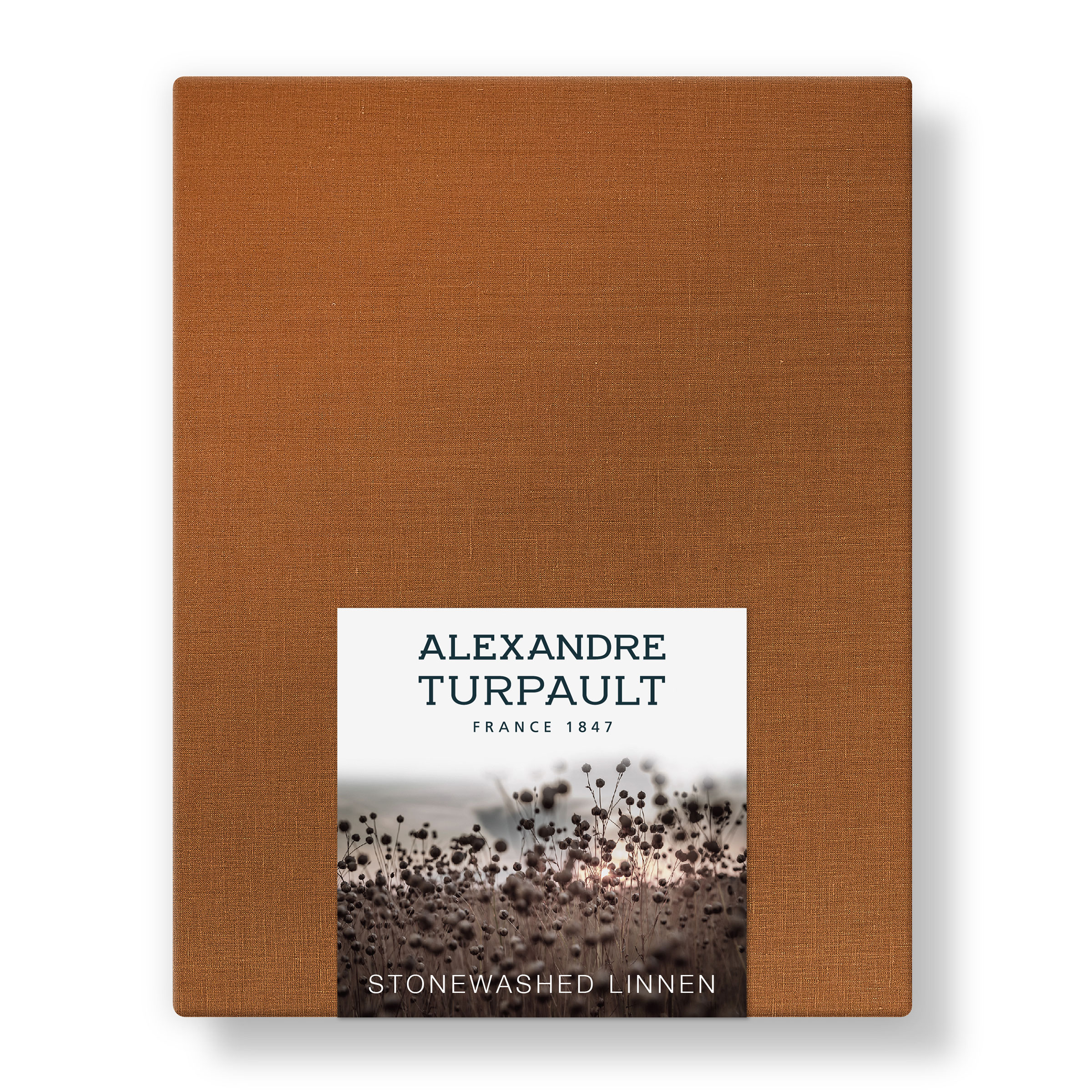 Alexandre Turpault Hoeslaken Hoge Hoek Nouvelle Vague Stonewashed Linnen Teak