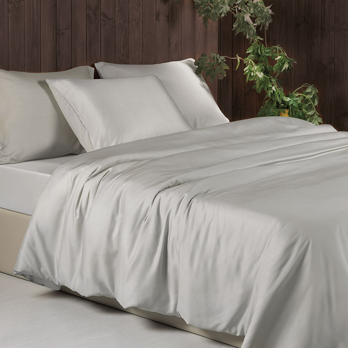 Dommelin Dekbedovertrekset Madeira Micromodal 300TC Ecru