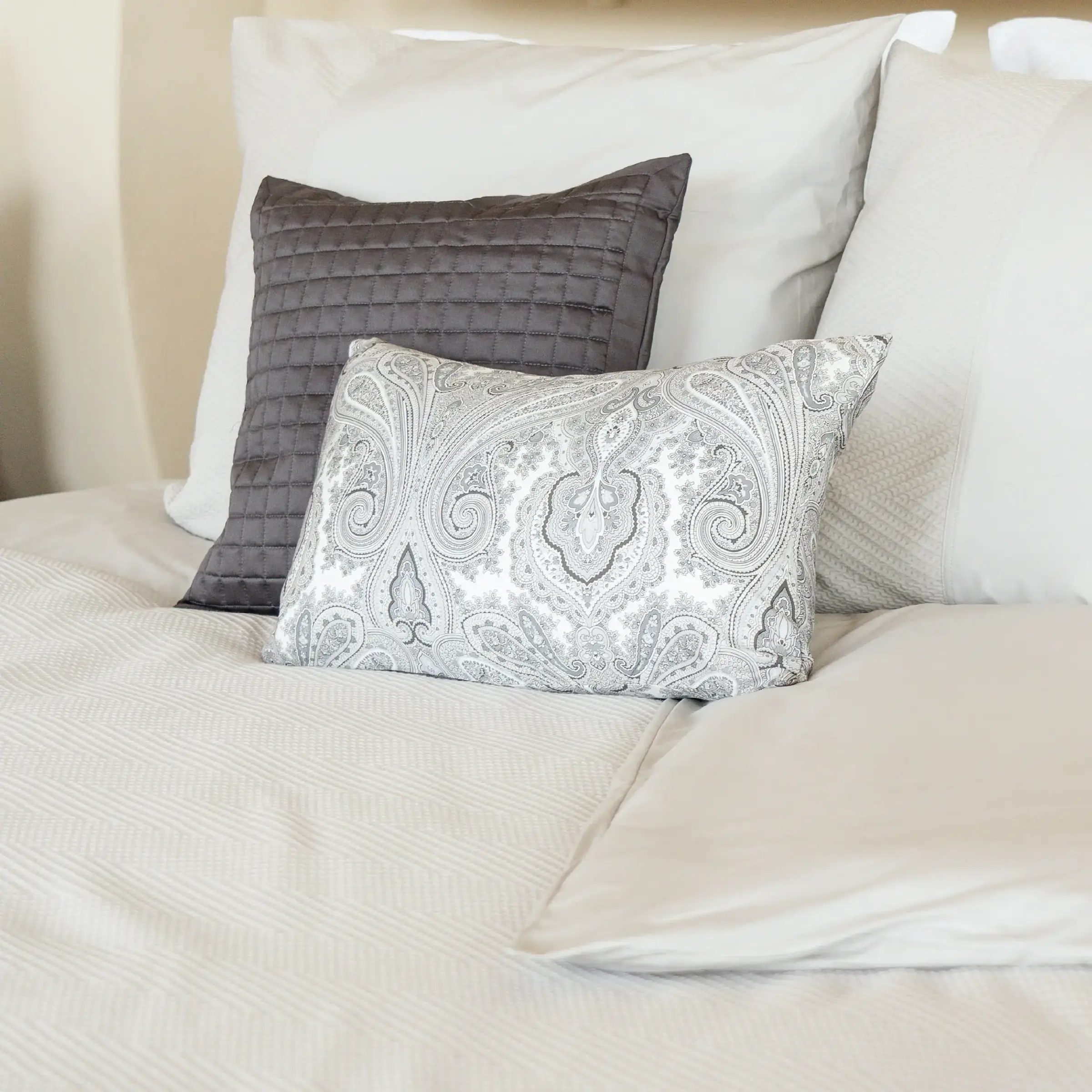 Dommelin Dekbedovertrekset Liva Percal 200TC Zilver