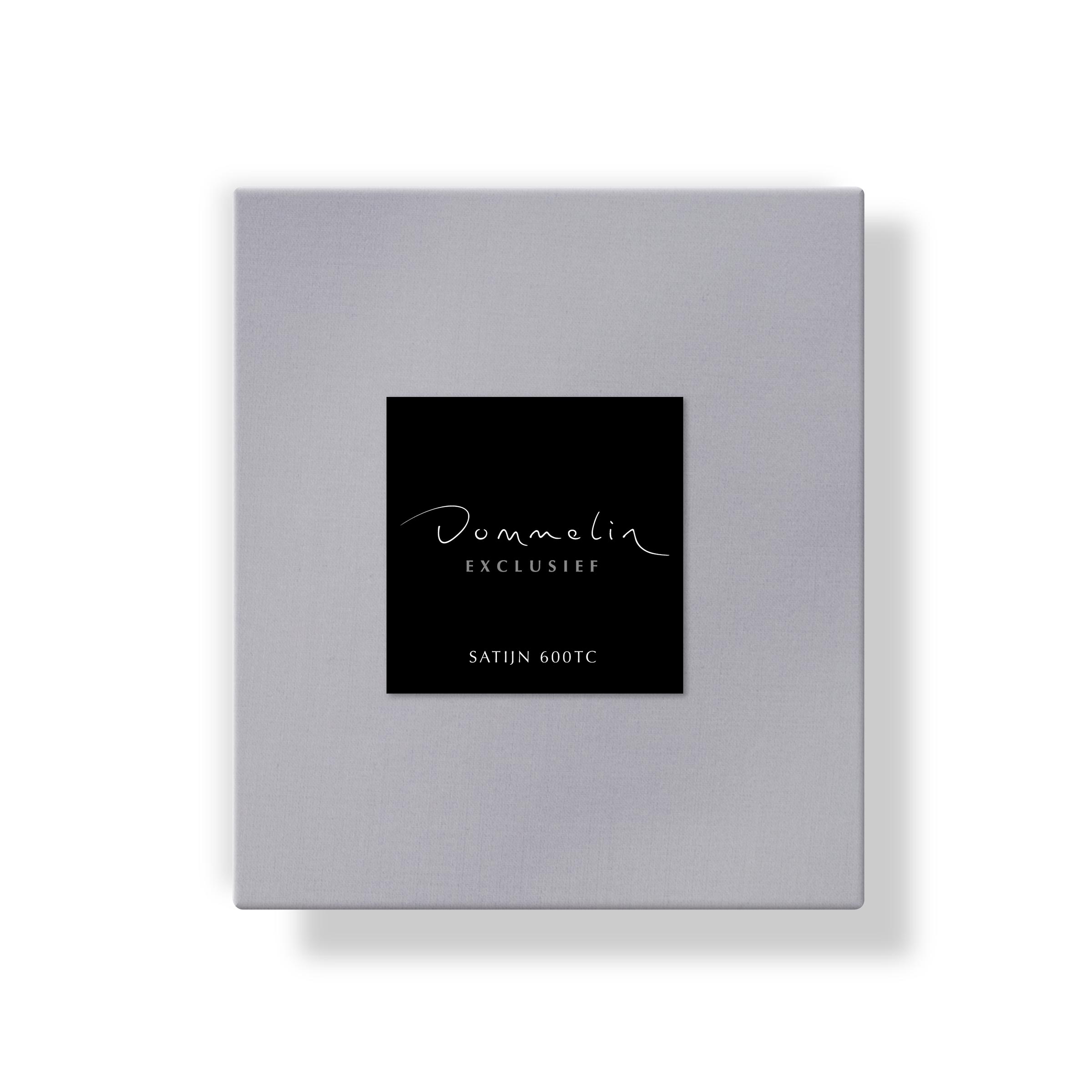 Dommelin Kussensloop Volant Satijn 600TC Parel 60 x 70 cm