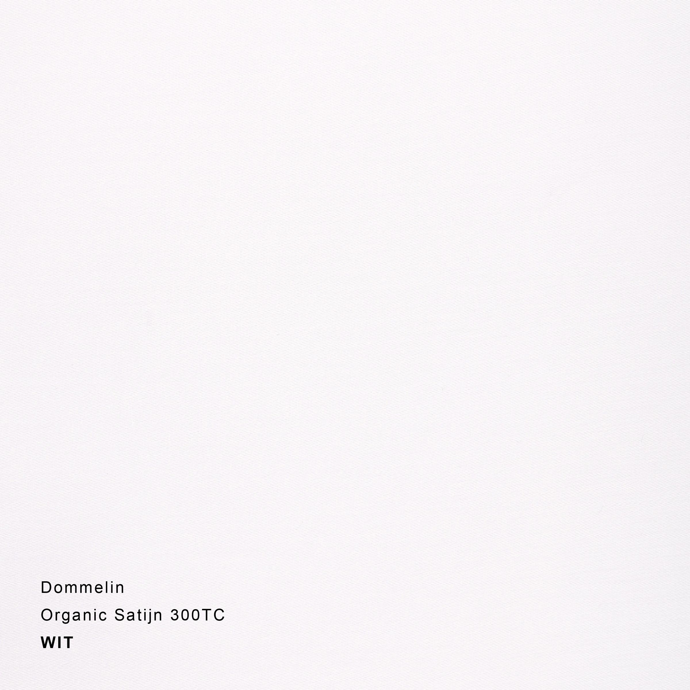 Dommelin Dekbedovertrek Organic Satijn 300TC Wit 