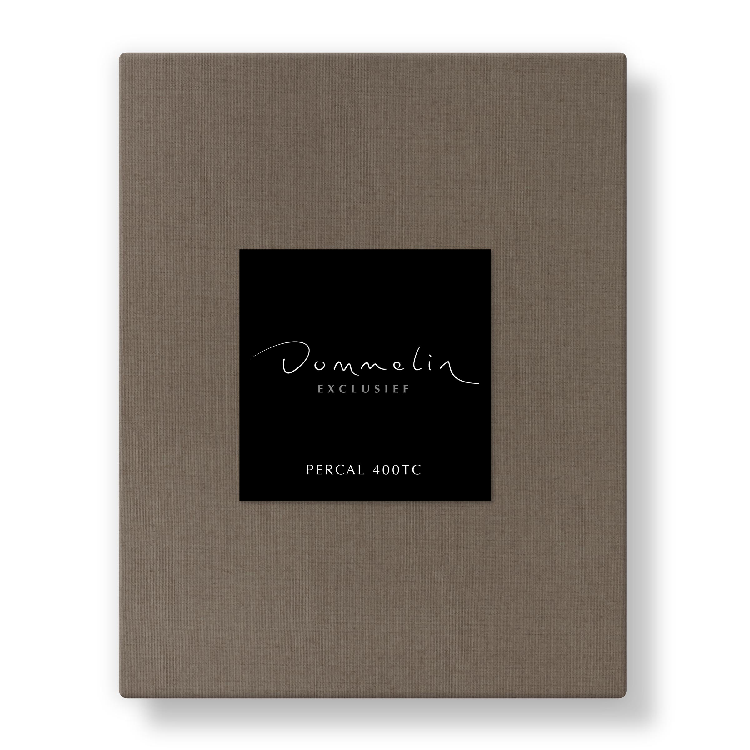 Dommelin Laken Percal 400TC Truffel