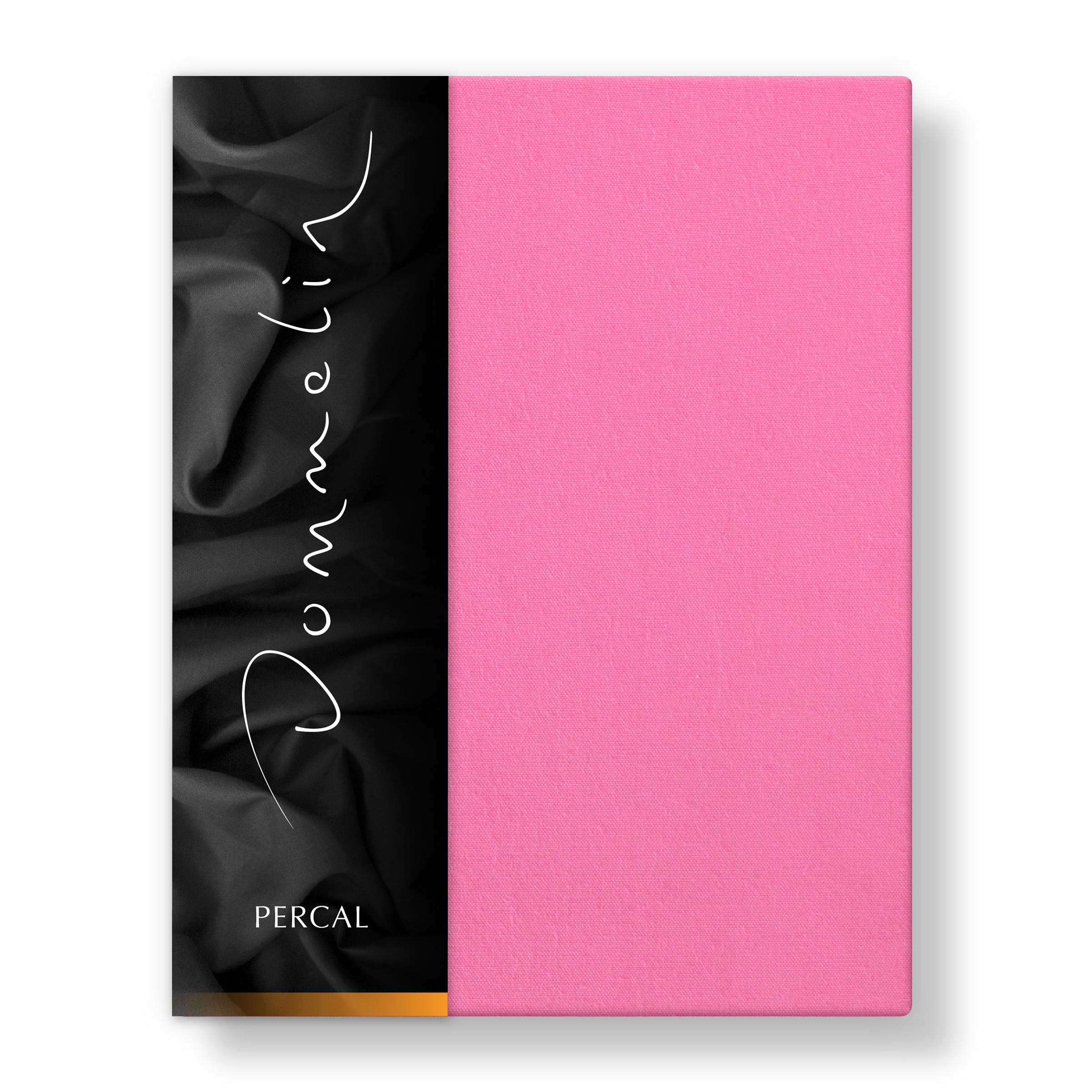 Dommelin Dubbel Split Hoeslaken Percal 200TC Fuchsia   