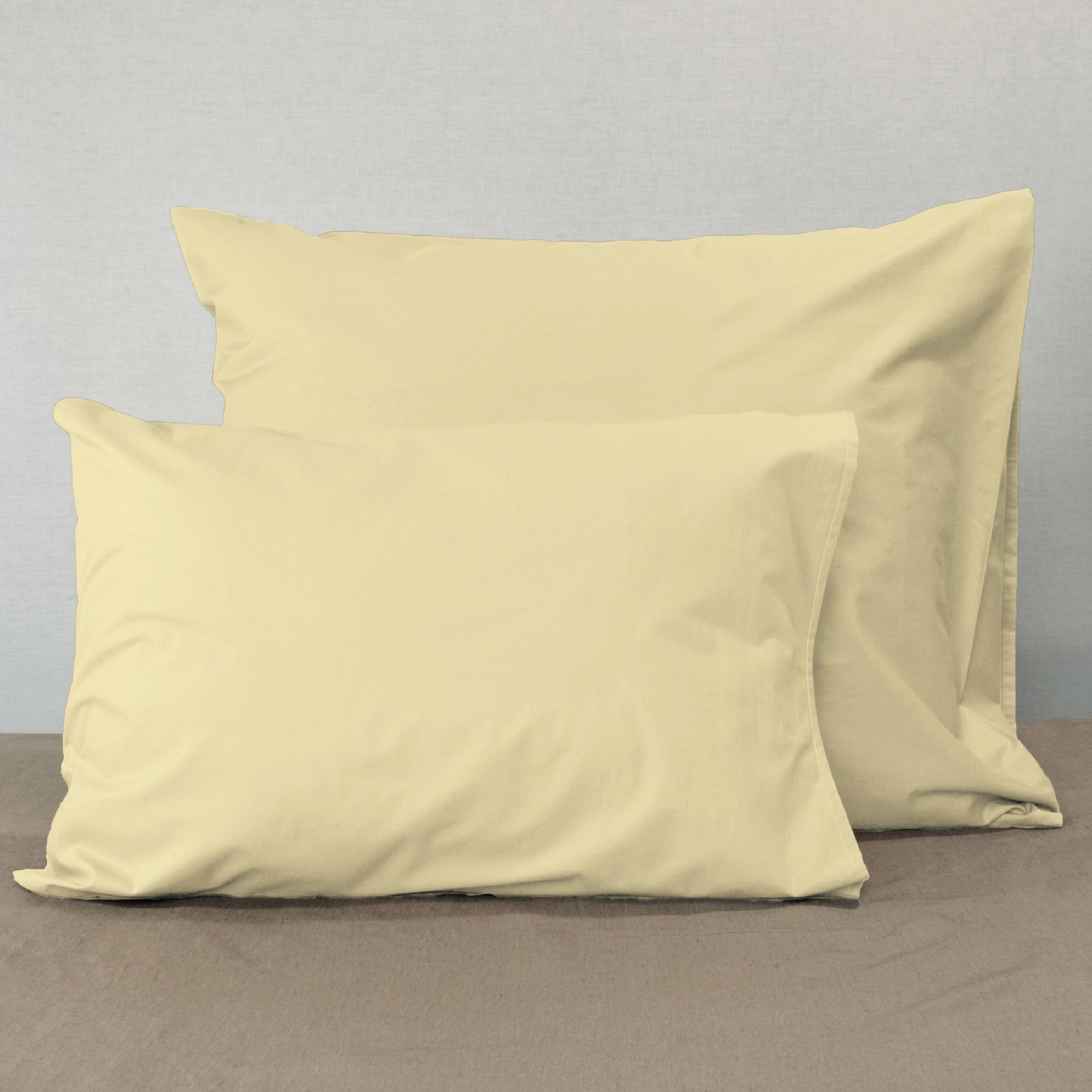 Dommelin Kussensloop Percal 200TC Lichtgeel