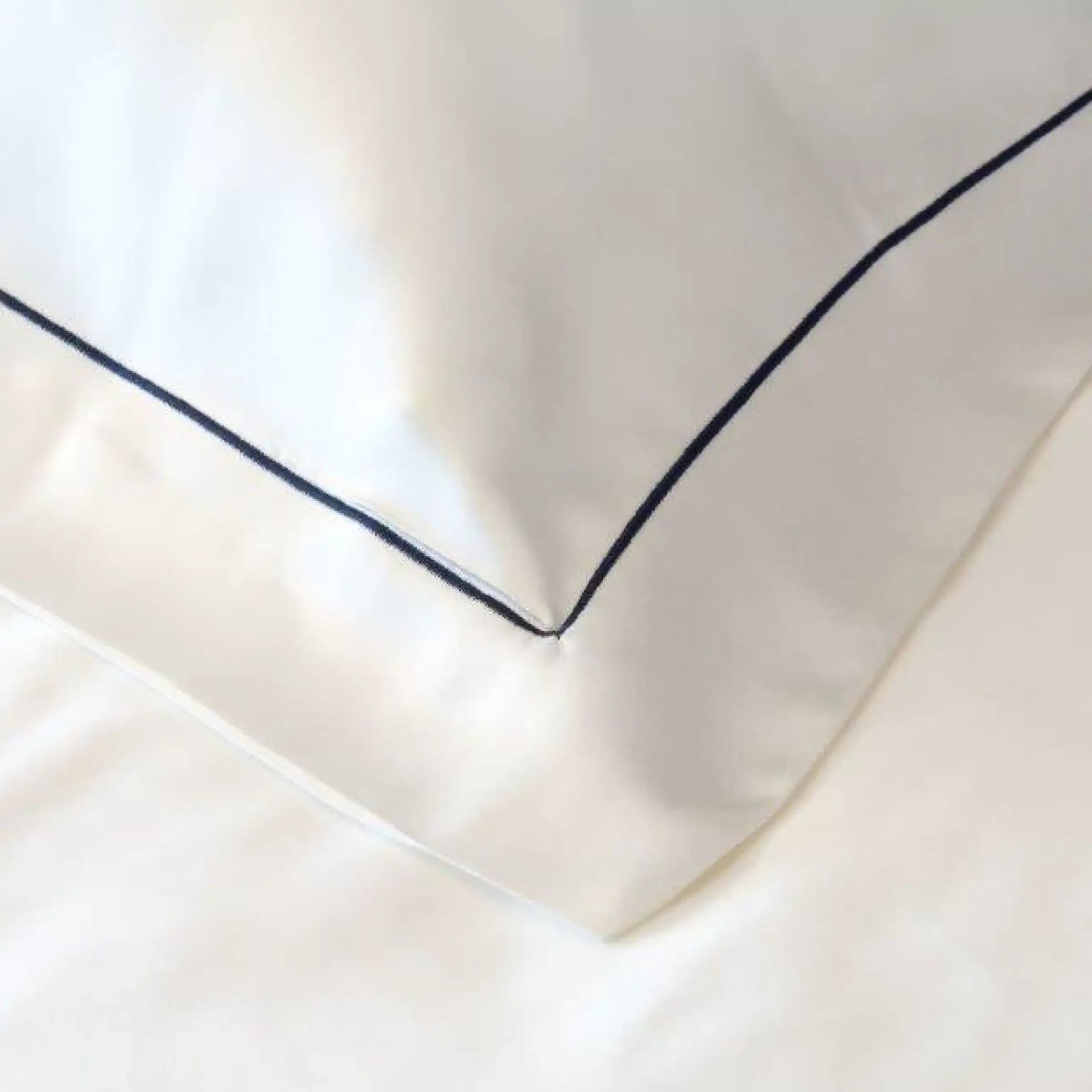 Emperior Silk Kussensloop Volant Vivaldi Zijde Naturel