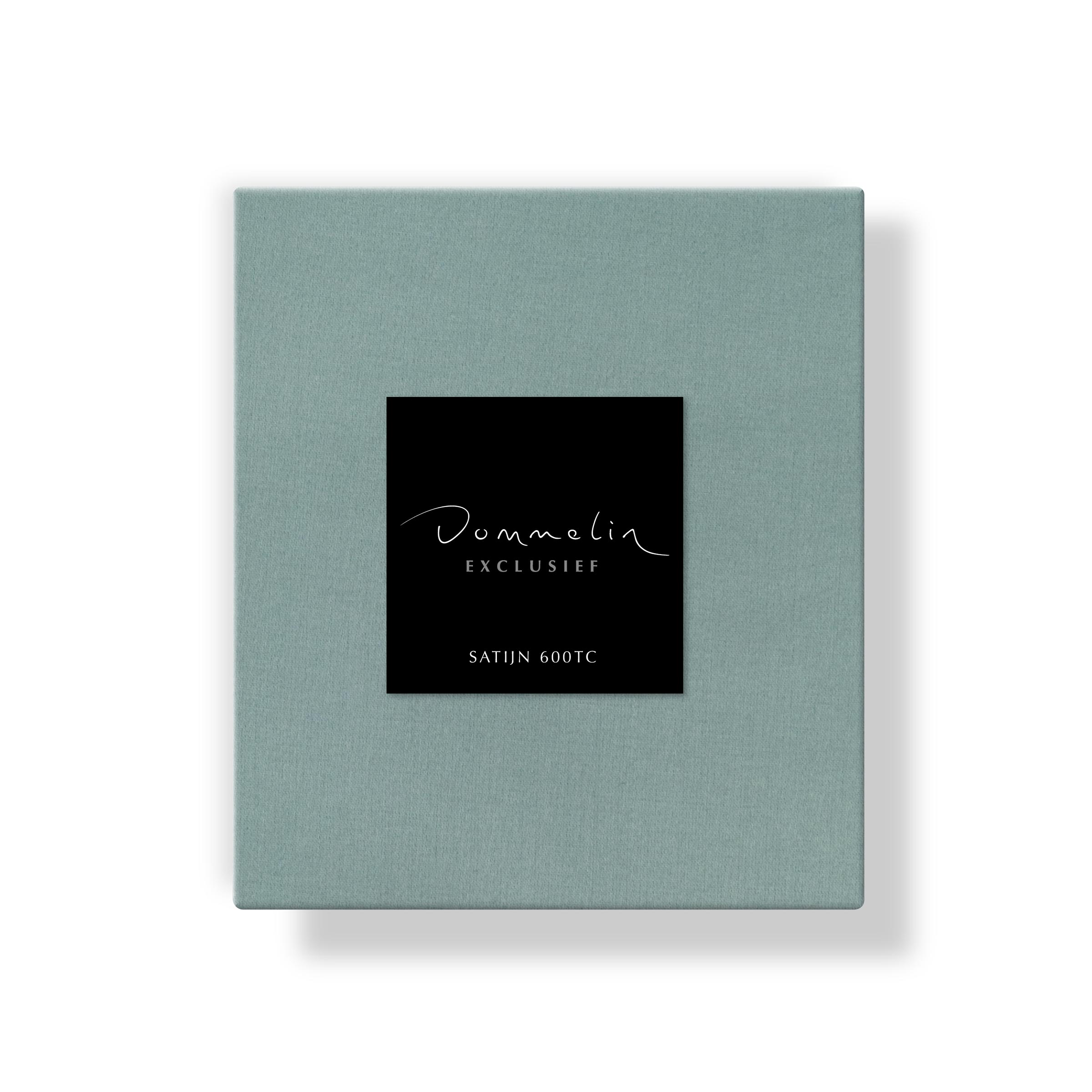 Dommelin Kussensloop Volant Satijn 600TC Jade 60 x 70 cm