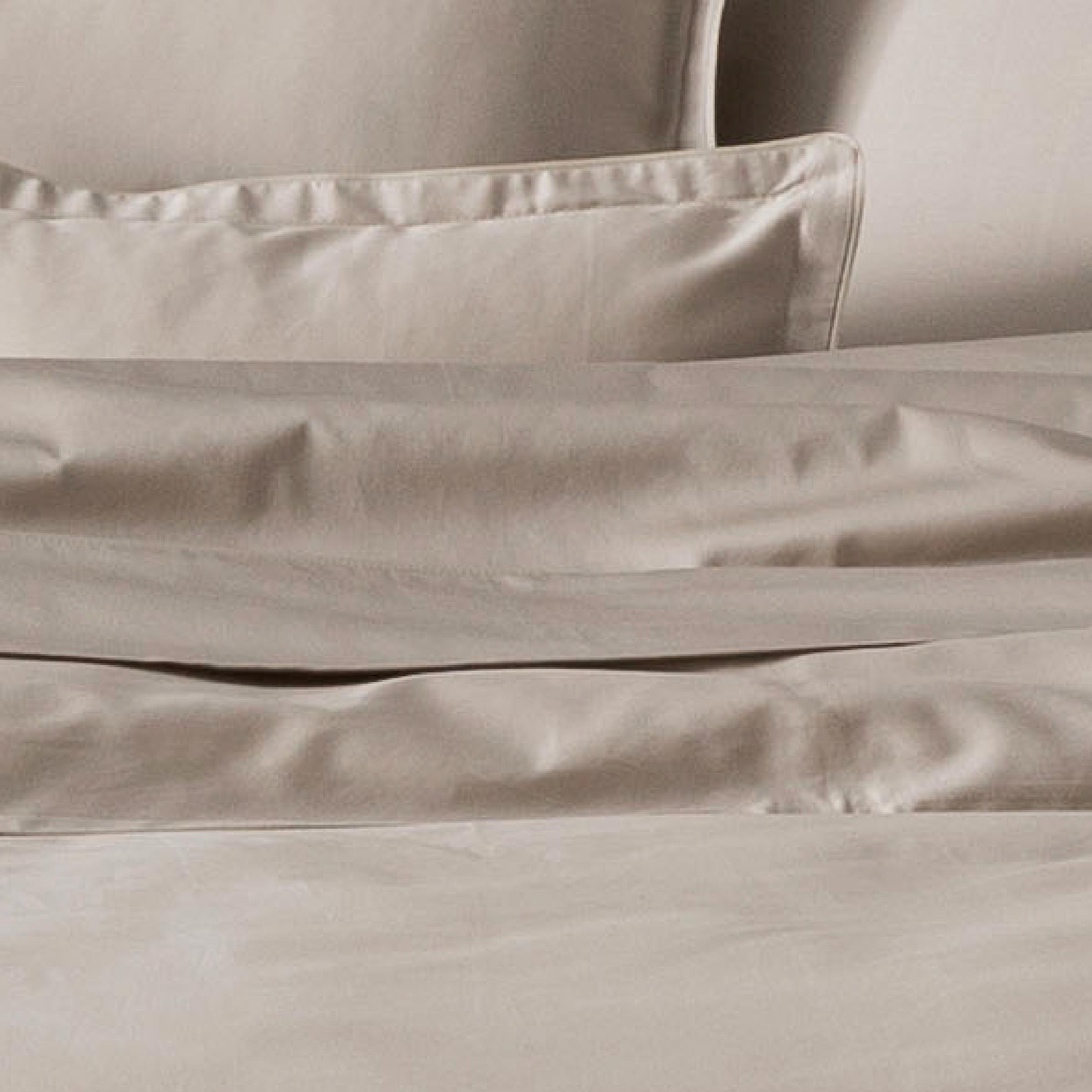 Alexandre Turpault Dekbedovertrek Teophile Organic Satijn 300TC Gazelle