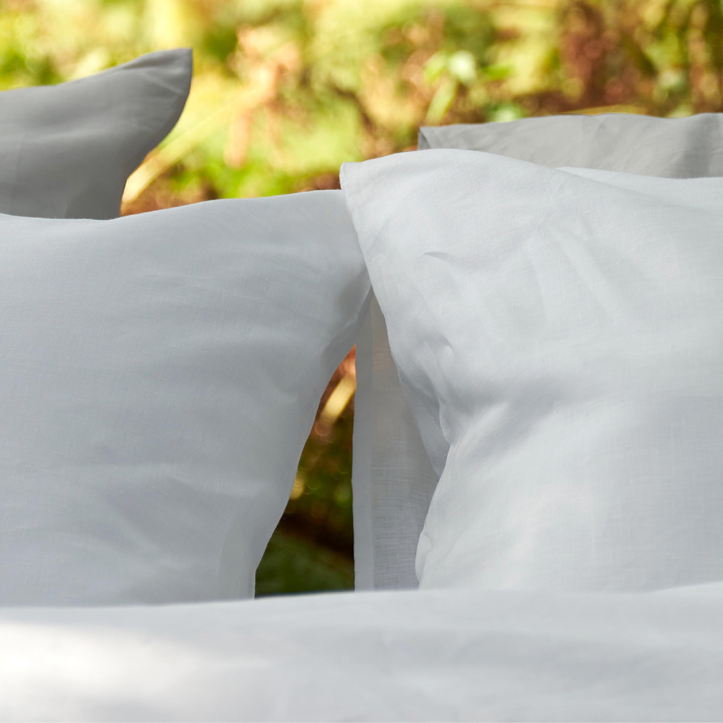 Dommelin Kussensloop Organic Linnen 140TC Wolwit