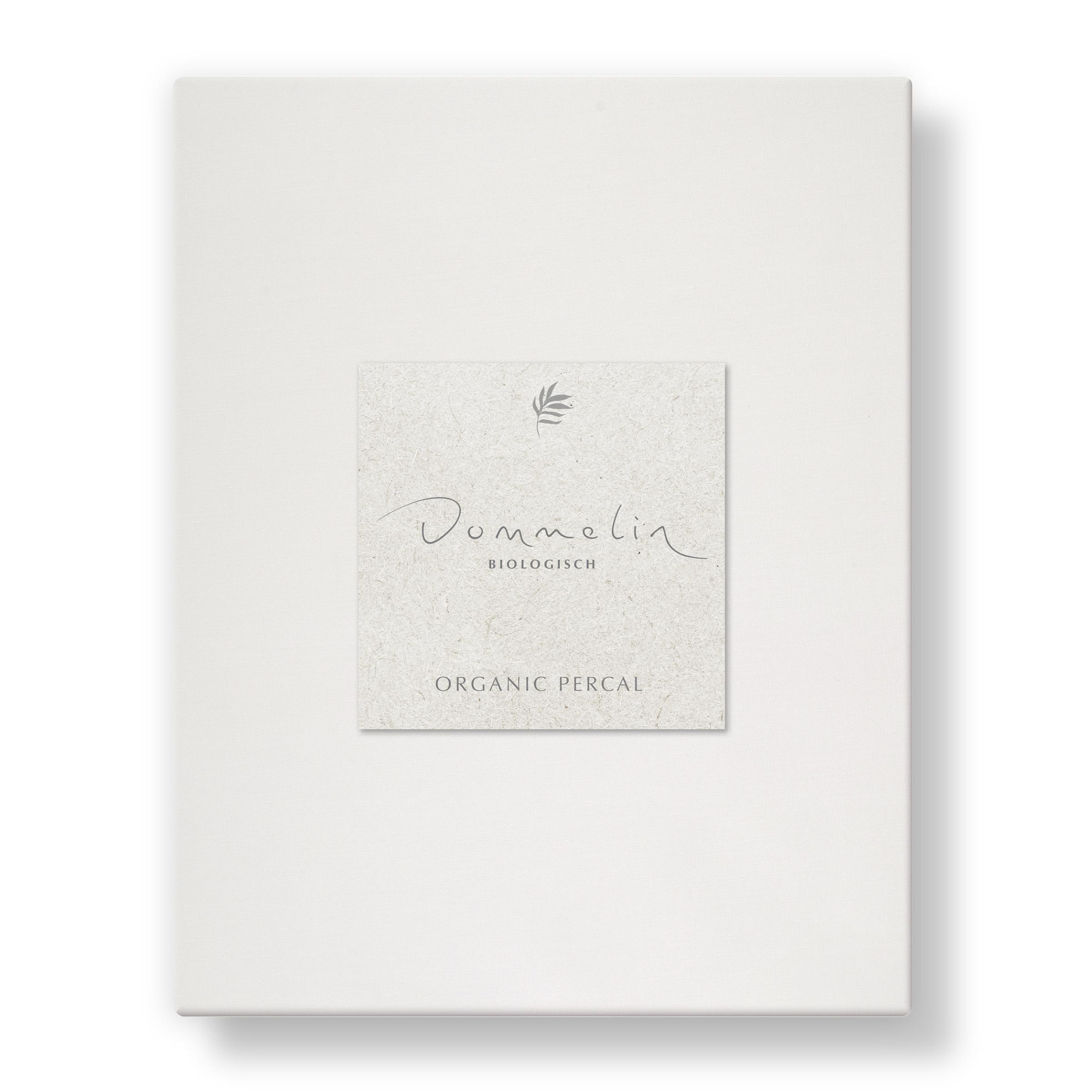 Dommelin Hoeslaken Organic Percal 200TC Wolwit