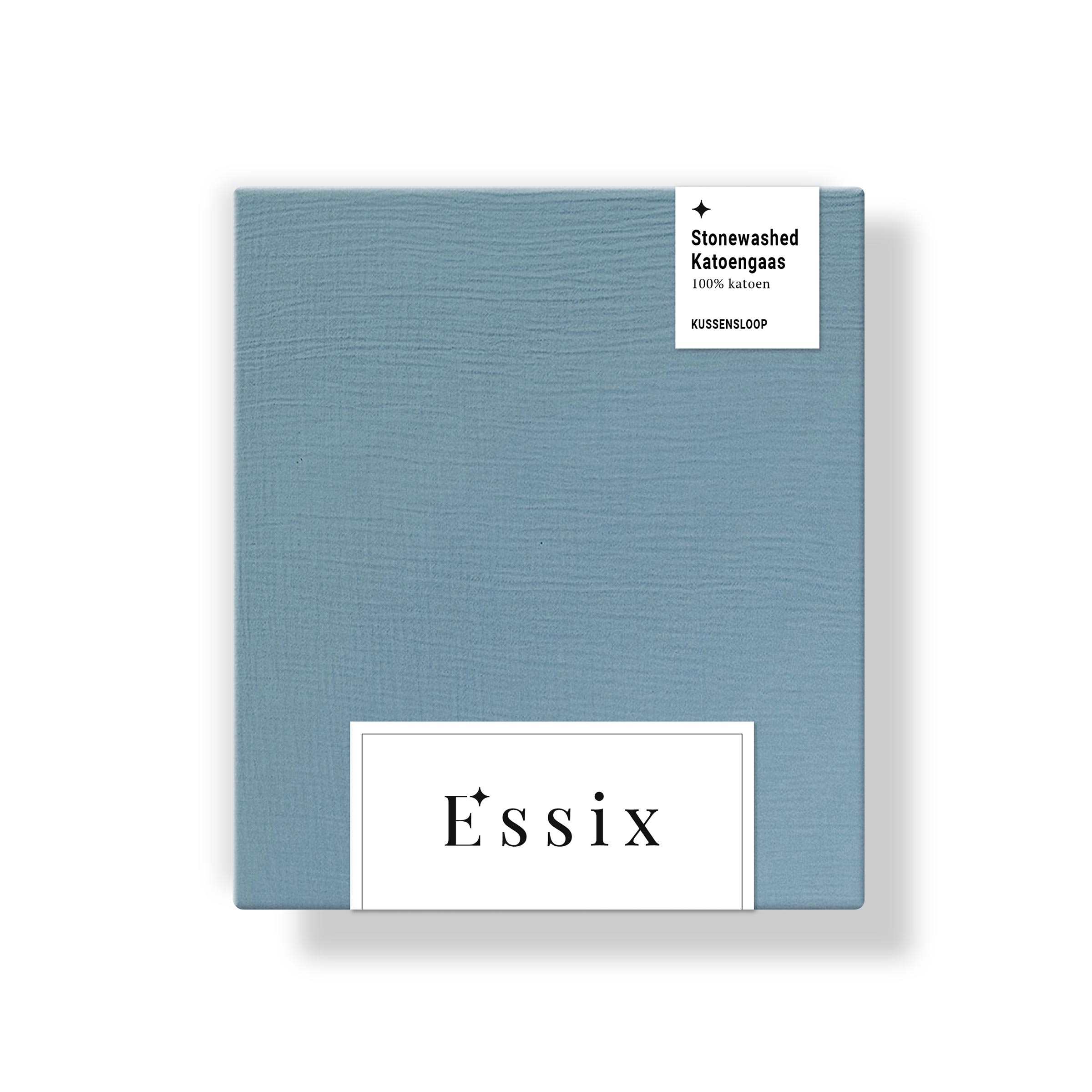 Essix Kussensloop Tendresse Stonewashed Katoengaas 145TC Alpin