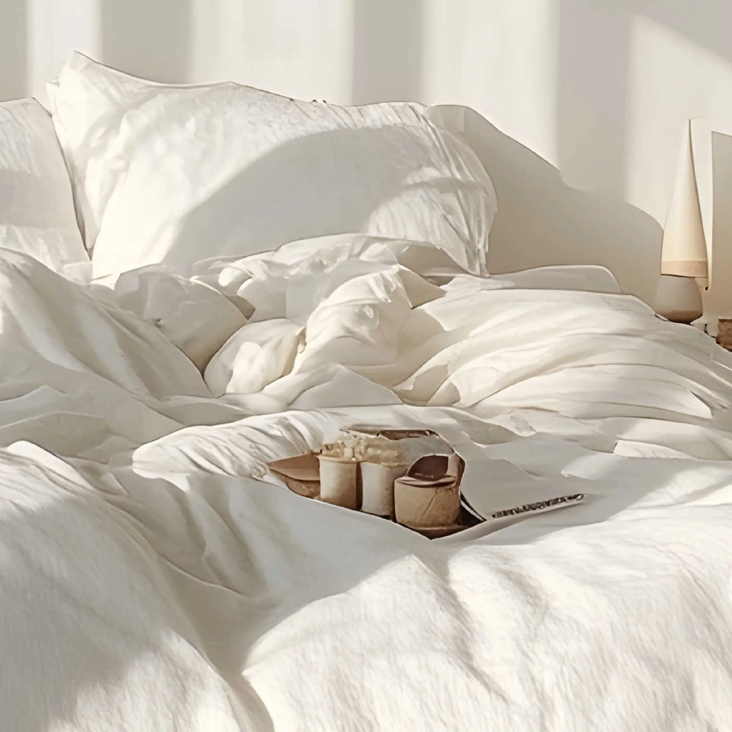 Lysdrap Kussensloop Virgo Flanel 140 gr/m2 Smoke Rose