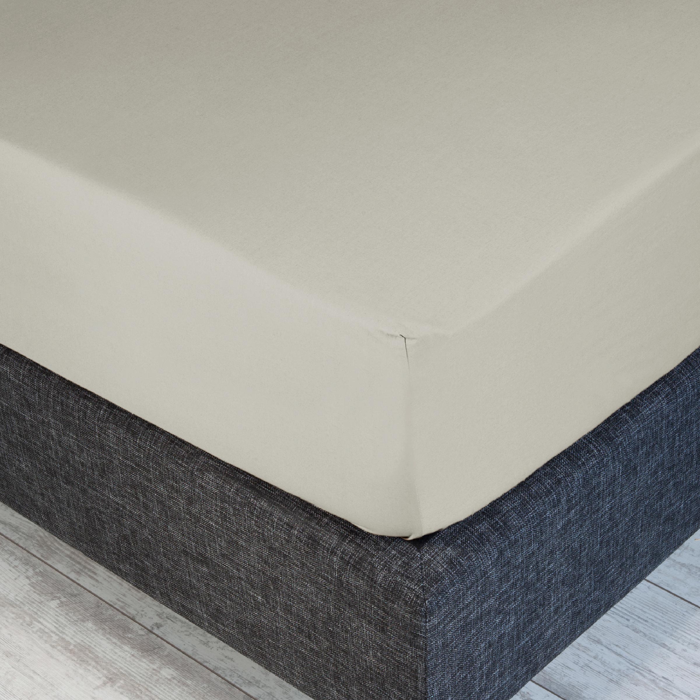 Dommelin Split Hoeslaken Hoge Hoek Satijn 300TC Beige