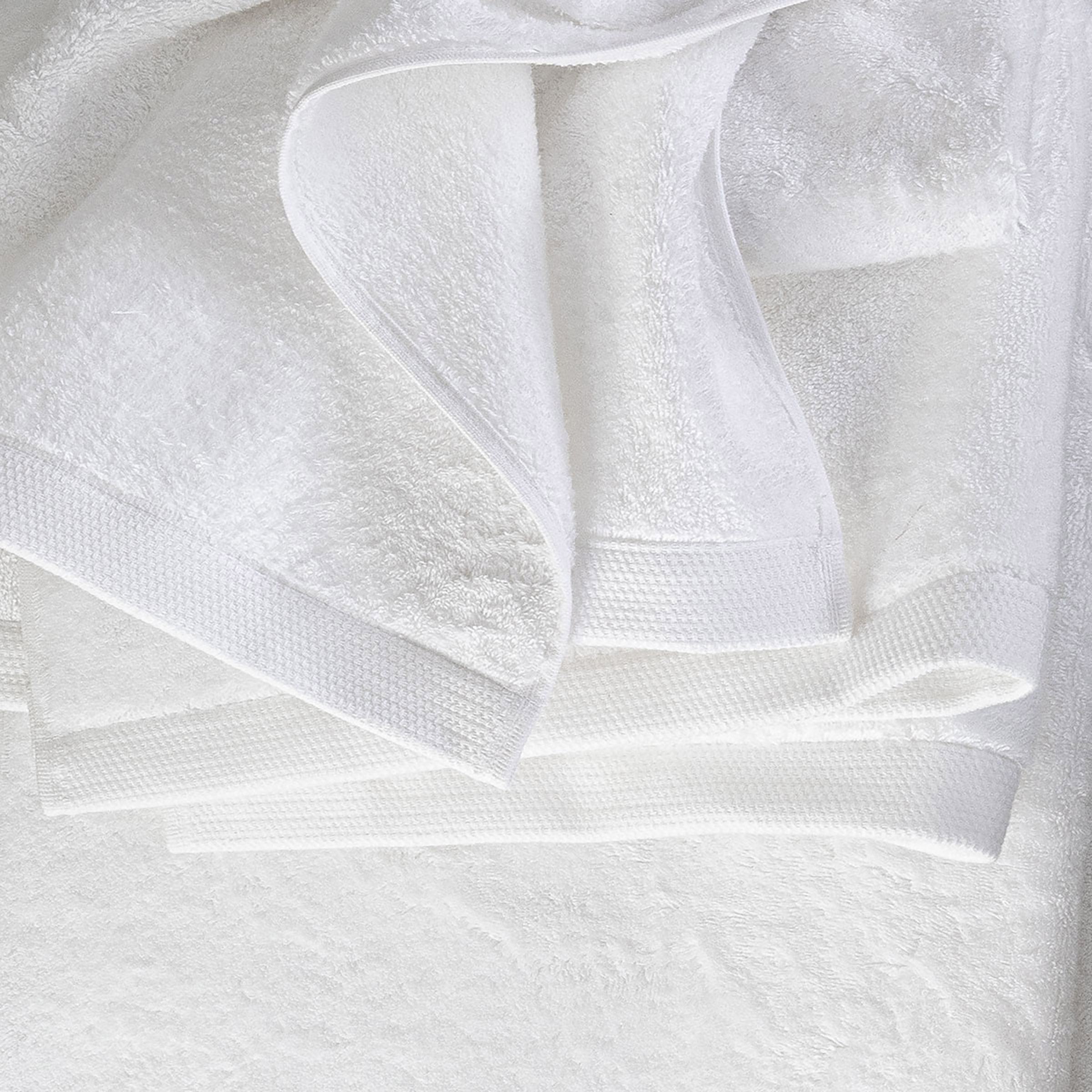 Alexandre Turpault Gezichtsdoekje Essentiel Organic Katoen 650 gr/m2 Wit 30 x 30 cm