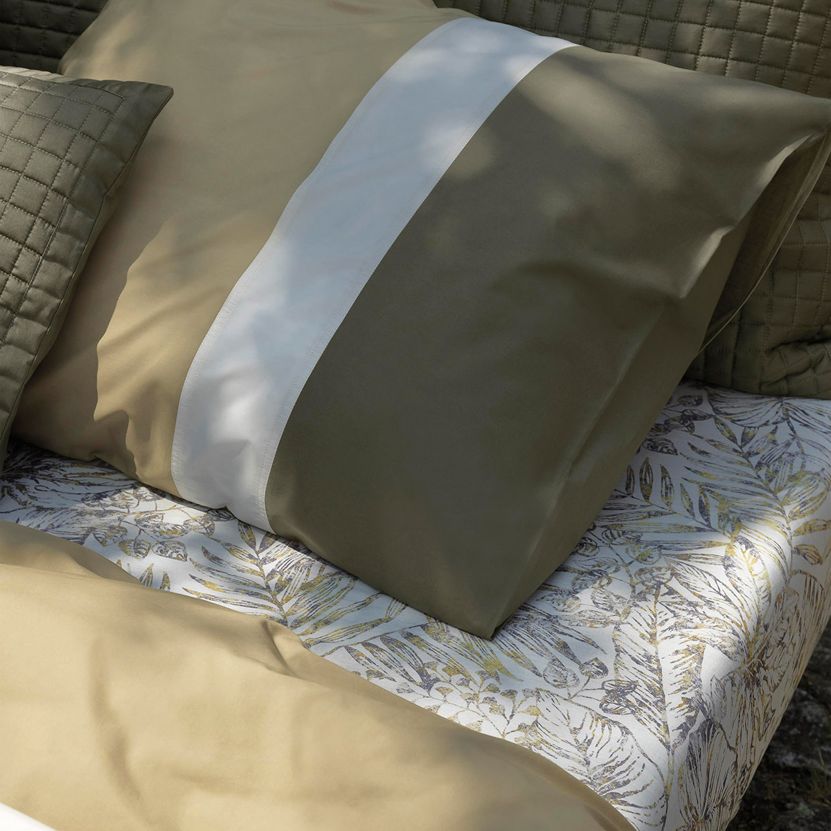 Dommelin Dekbedovertrekset Padua Percal 200TC Brons