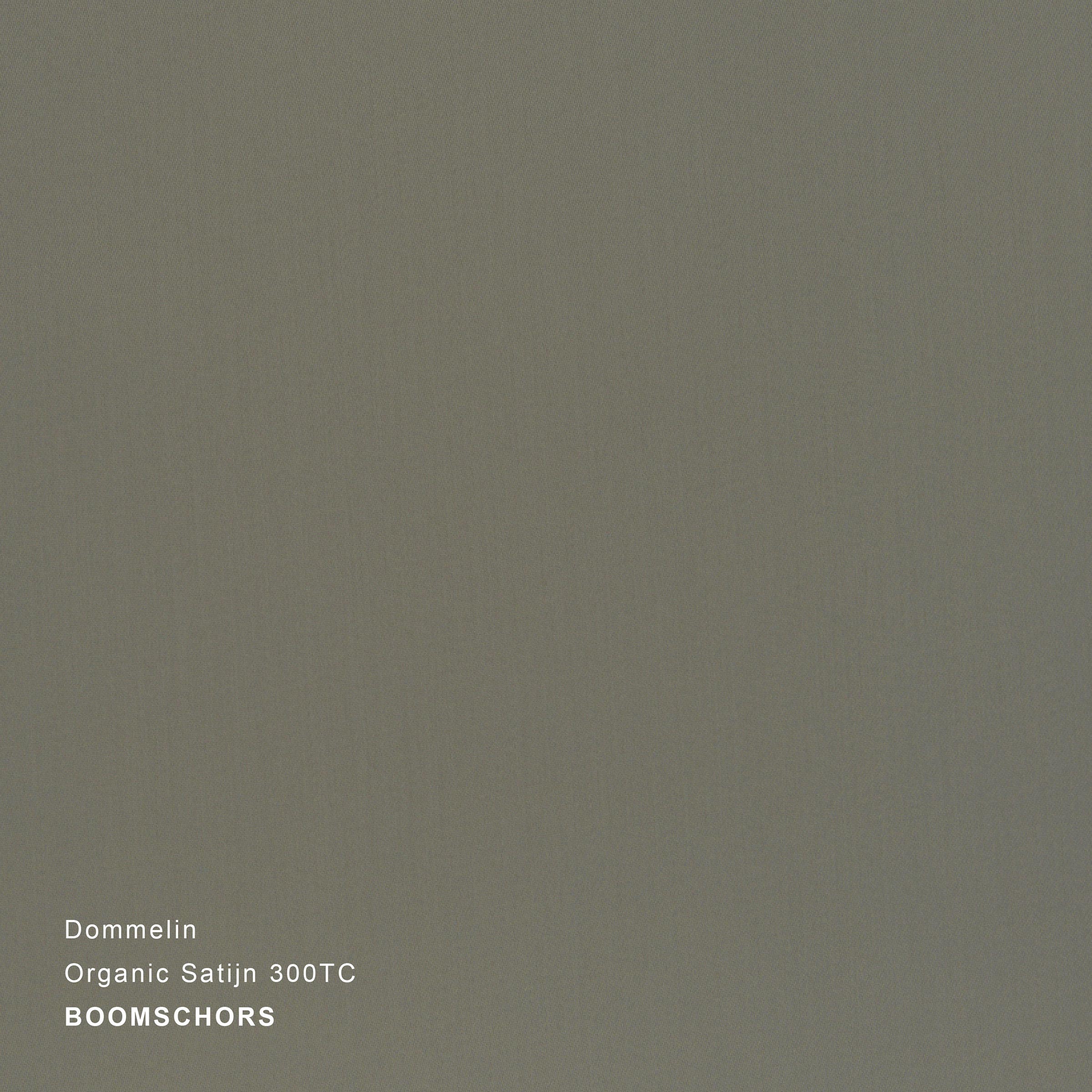 Dommelin Dekbedovertrek Organic Satijn 300TC Boomschors