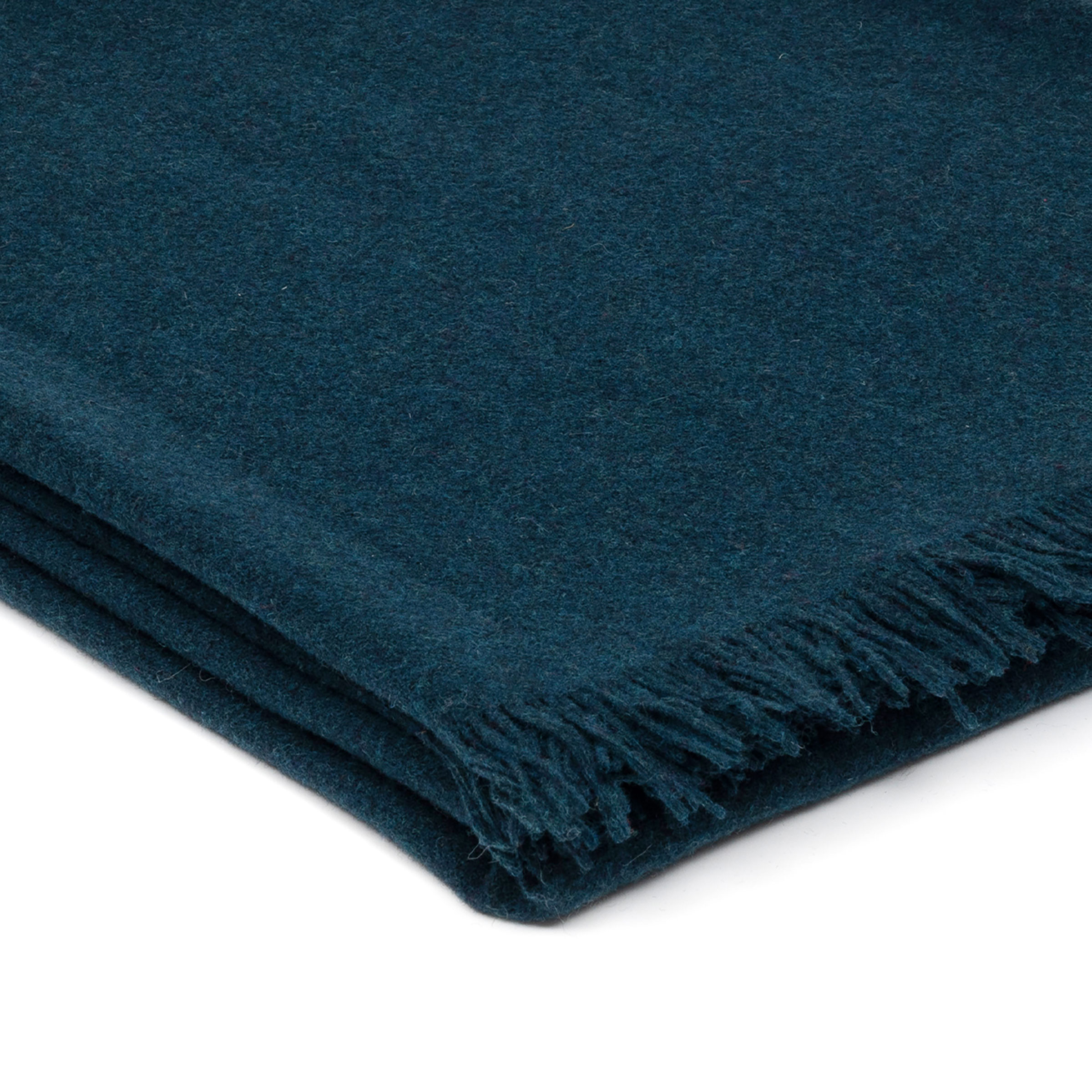 Mrs.Me Plaid Aeon Scheerwol - Cashmere Steel Blue 154 x 200 cm