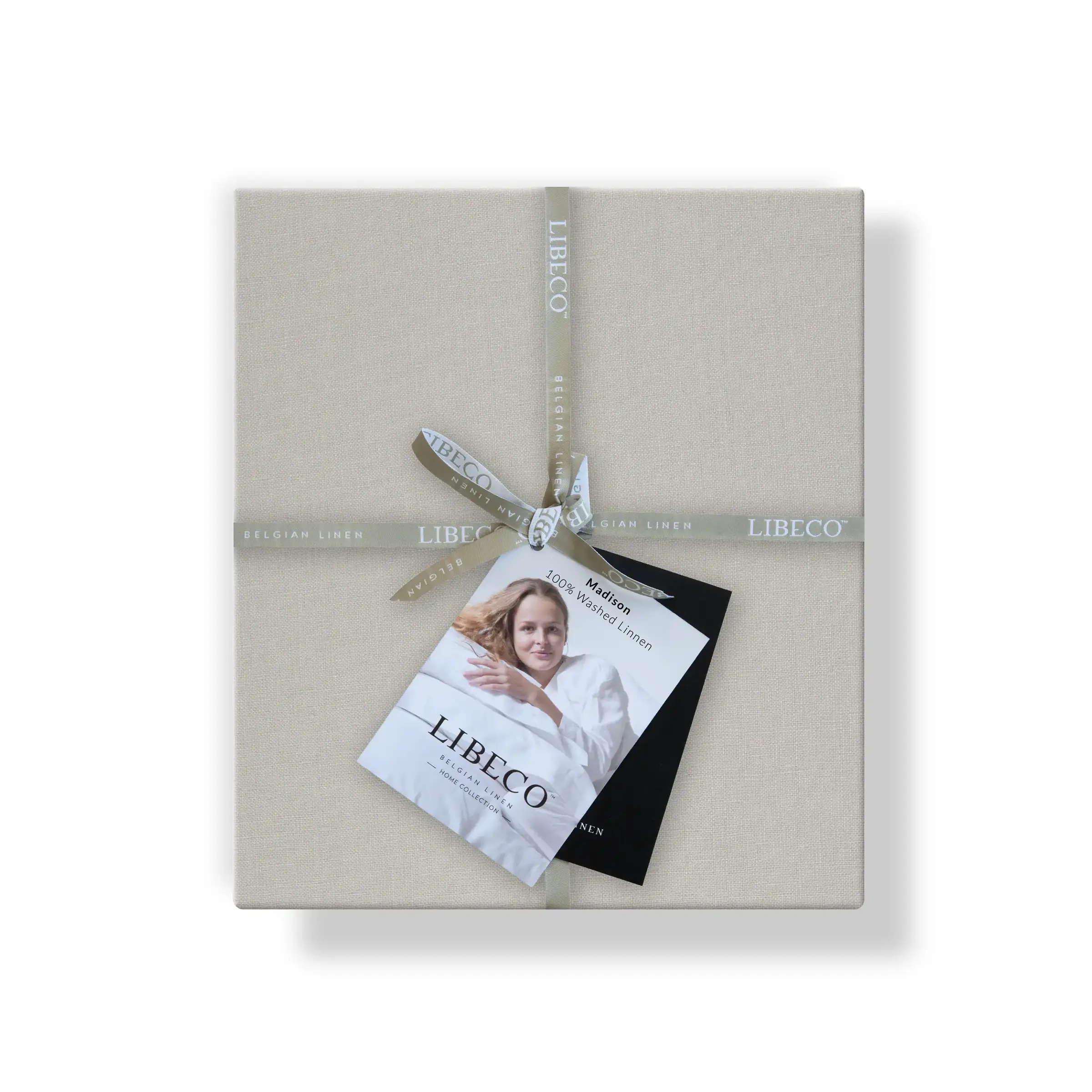 Libeco Kussensloop Madison Washed Linnen 175 gr/m2 Light Grey