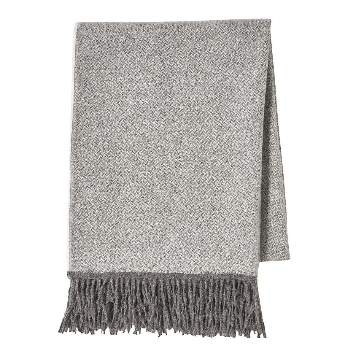 Alexandre Turpault Plaid Nomade Baby Alpaca Gris 130 x 180 cm