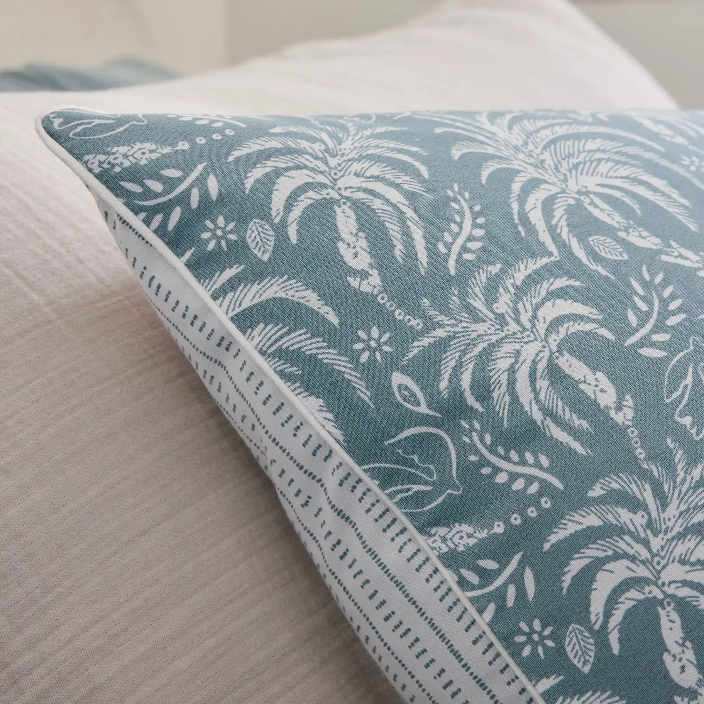 Essix Kussensloop Palma Percal 200TC Multi