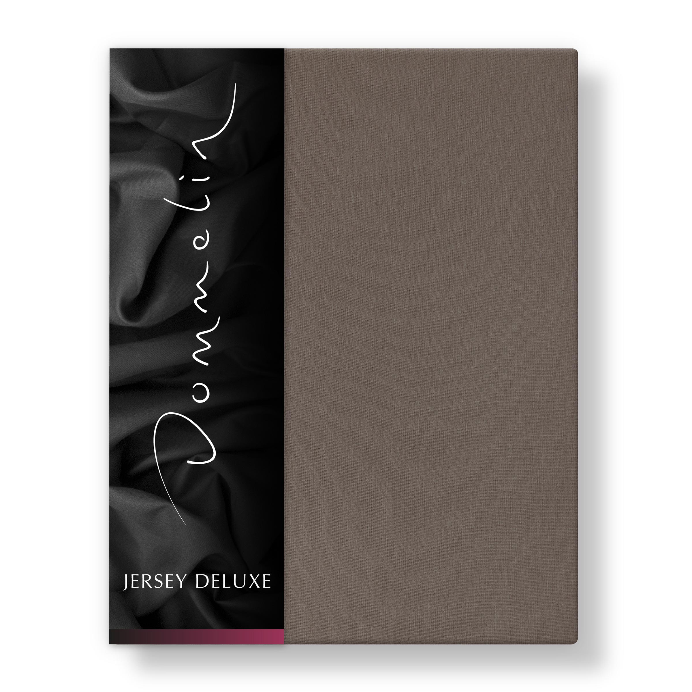 Dommelin Topper Hoeslaken Jersey Deluxe Nootmuskaat