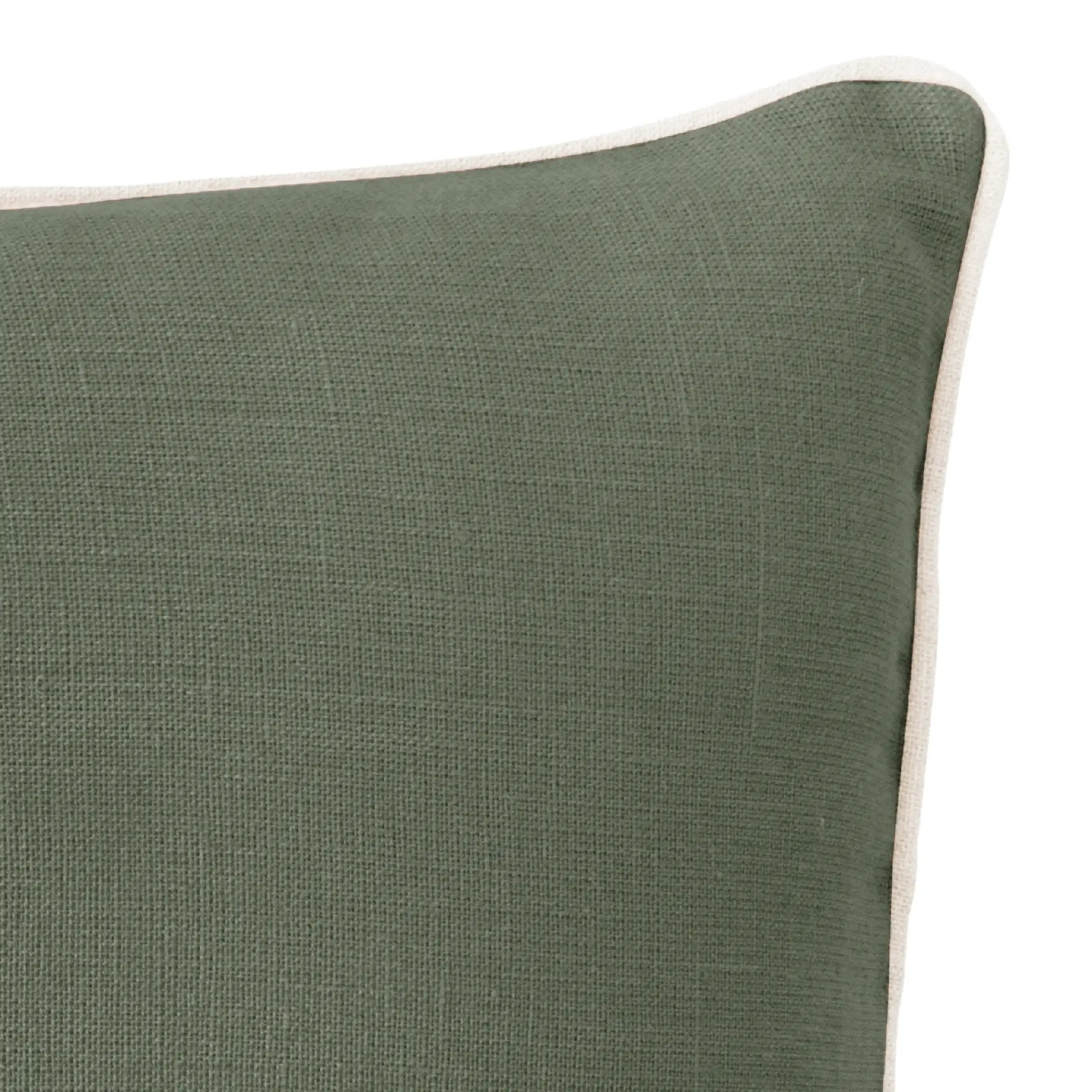 Essix Sierkussen Arty Linnen Vert de Gris 30 x 50 cm