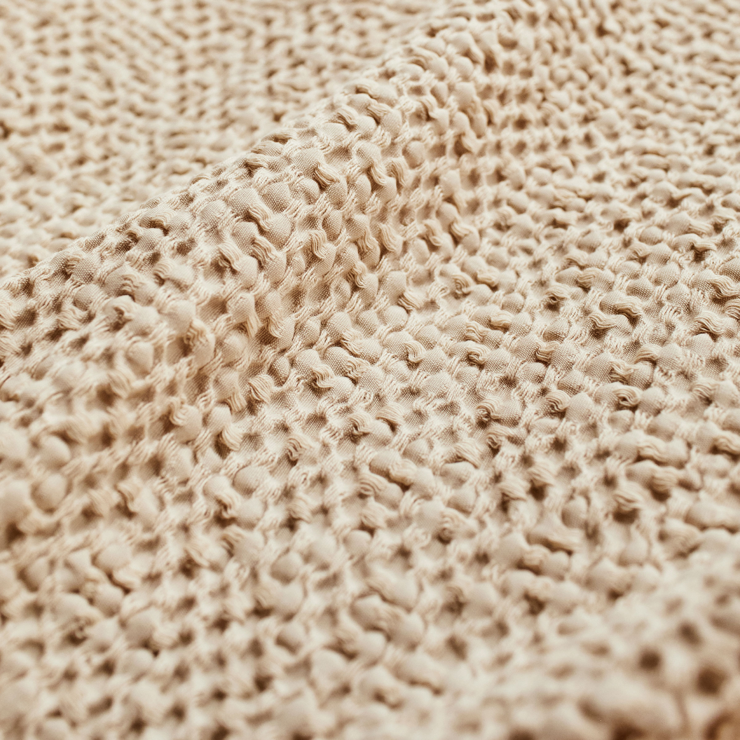 Essix Sprei Songe Stonewashed Katoen Vanille 240 x 260 cm