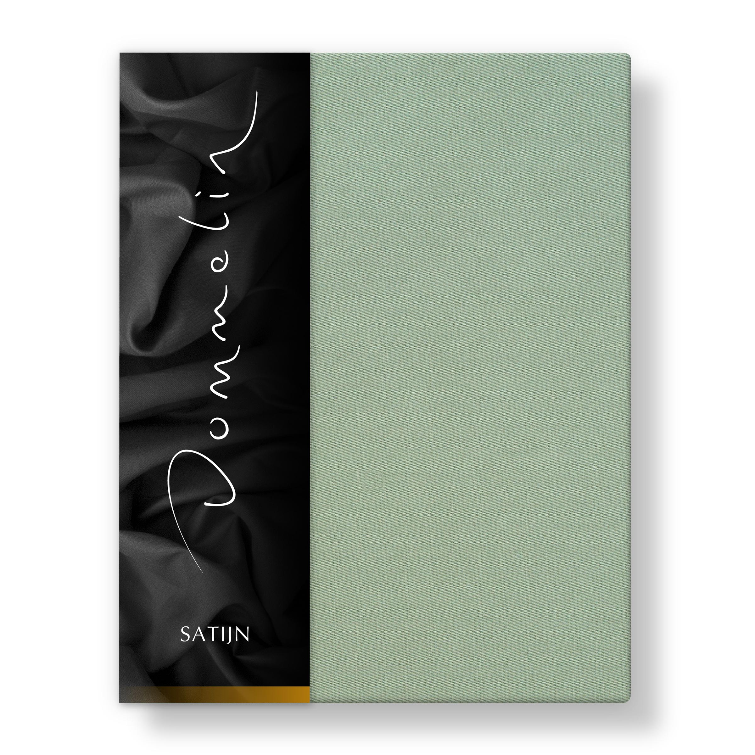 Dommelin Topper Hoeslaken Satijn 300TC Spargroen