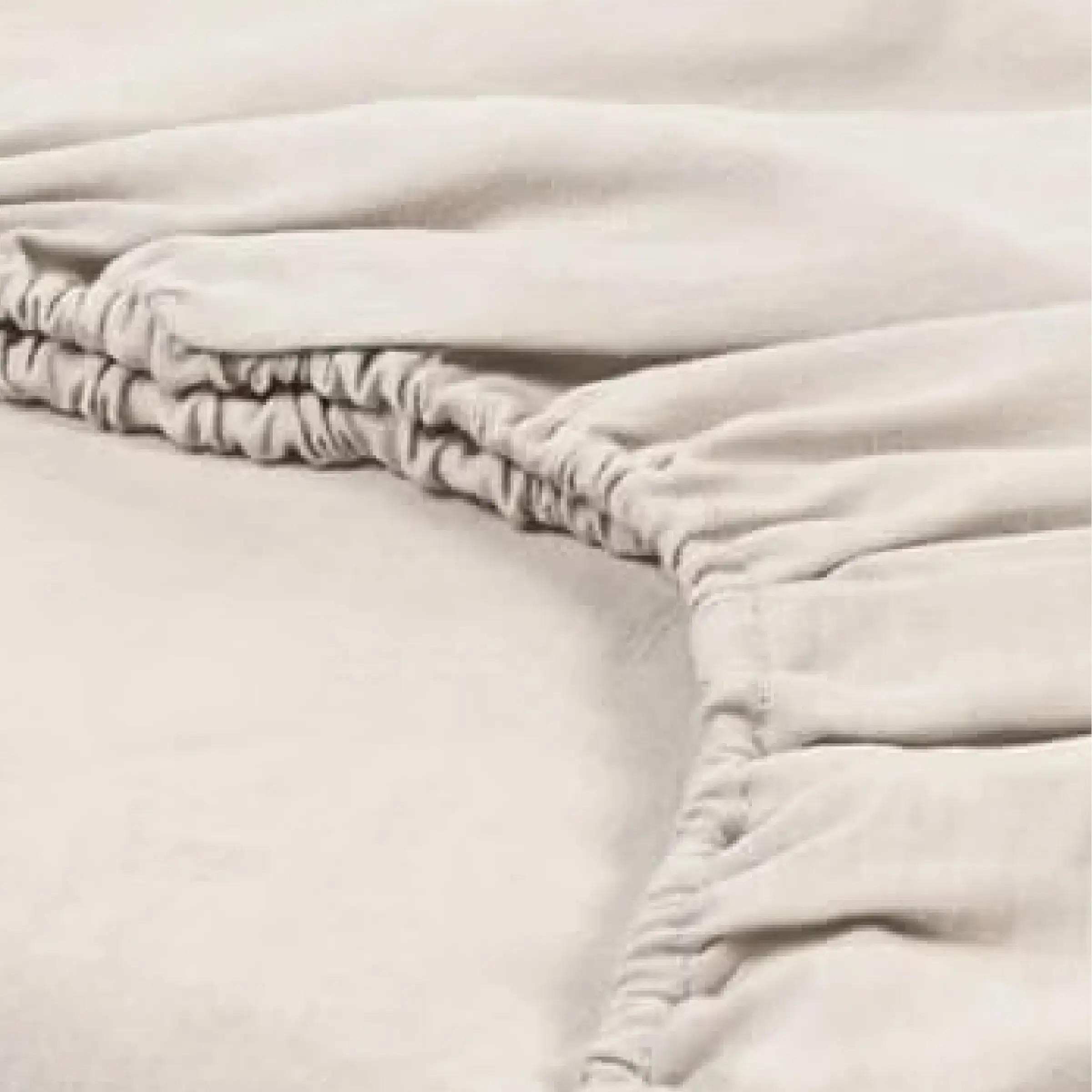 Libeco Hoeslaken Madison Washed Linnen 175 gr/m2 White Sand H33