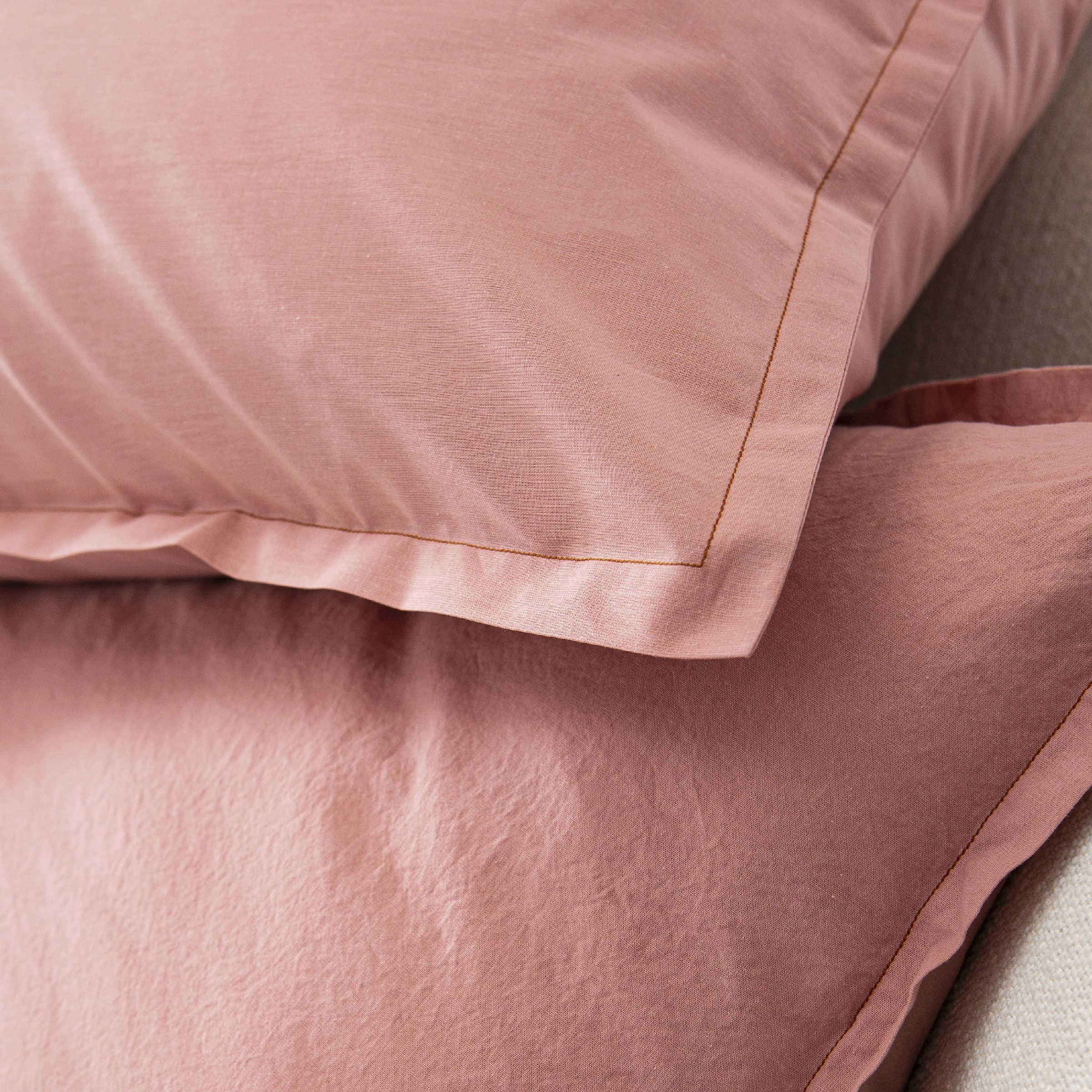 Essix Dekbedovertrek Set Tout Doux Katoen 145TC Rose Solaire 