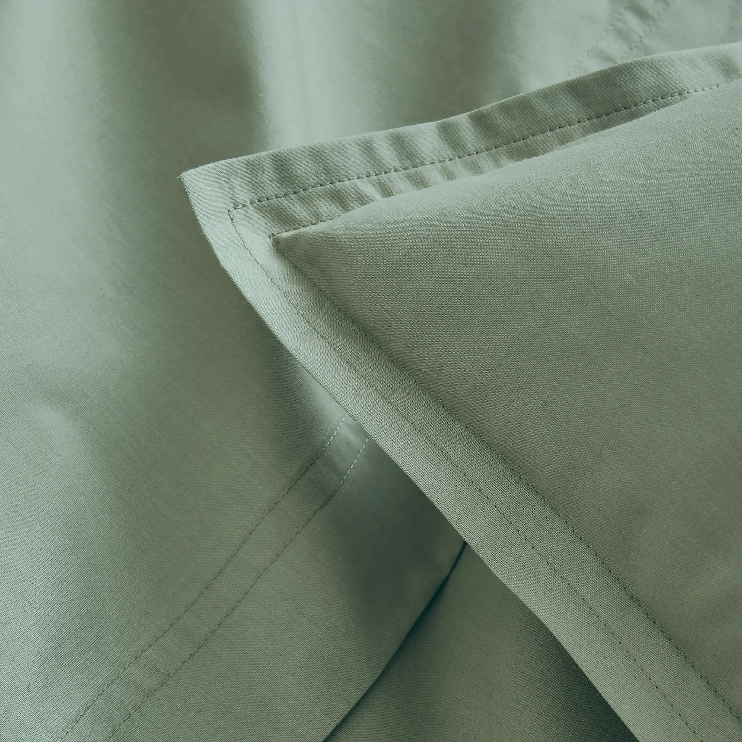 Essix Kussensloop Premiere Percal 200TC Sauge