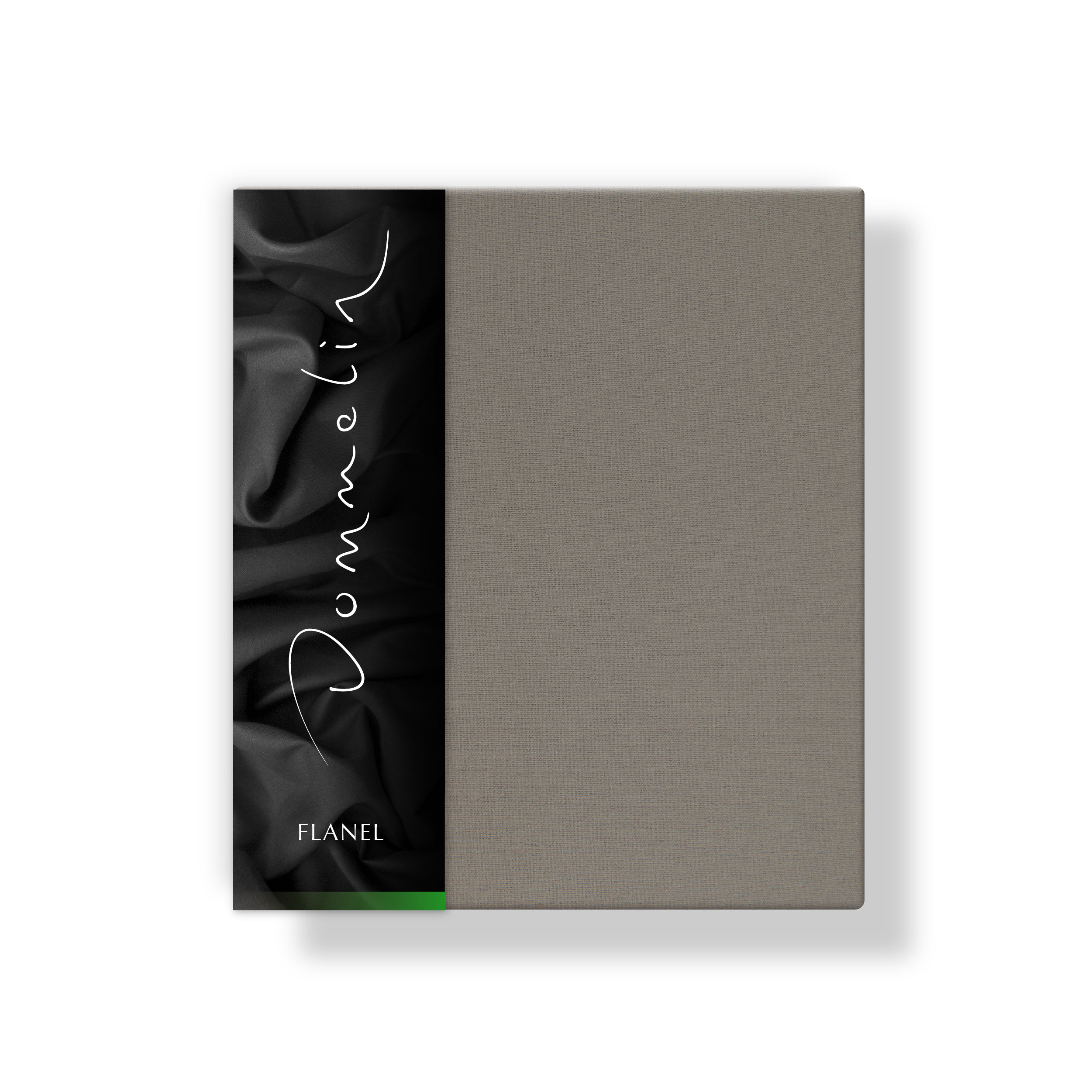 Dommelin Kussensloop Flanel Taupe