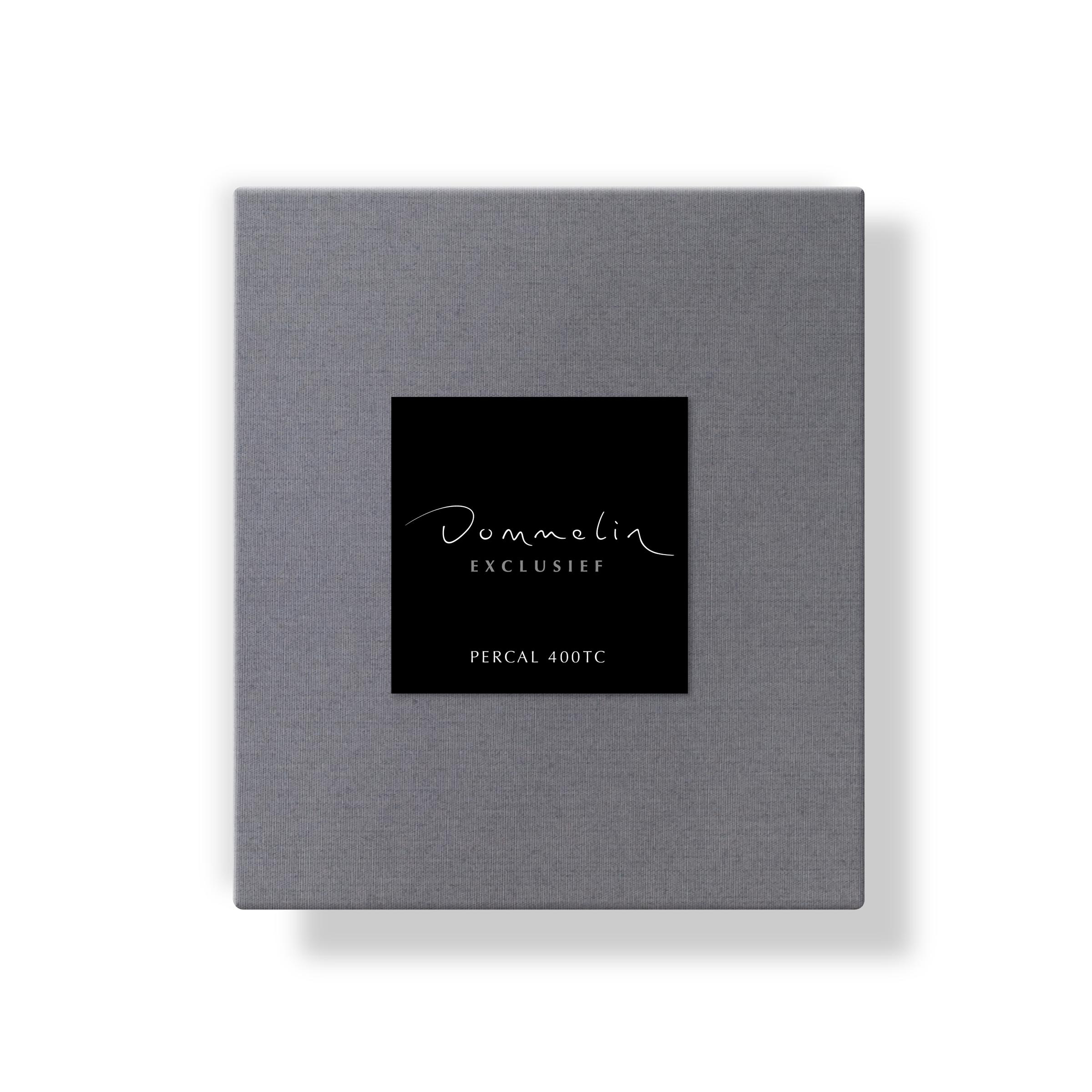 Dommelin Kussensloop Percal 400TC Zink