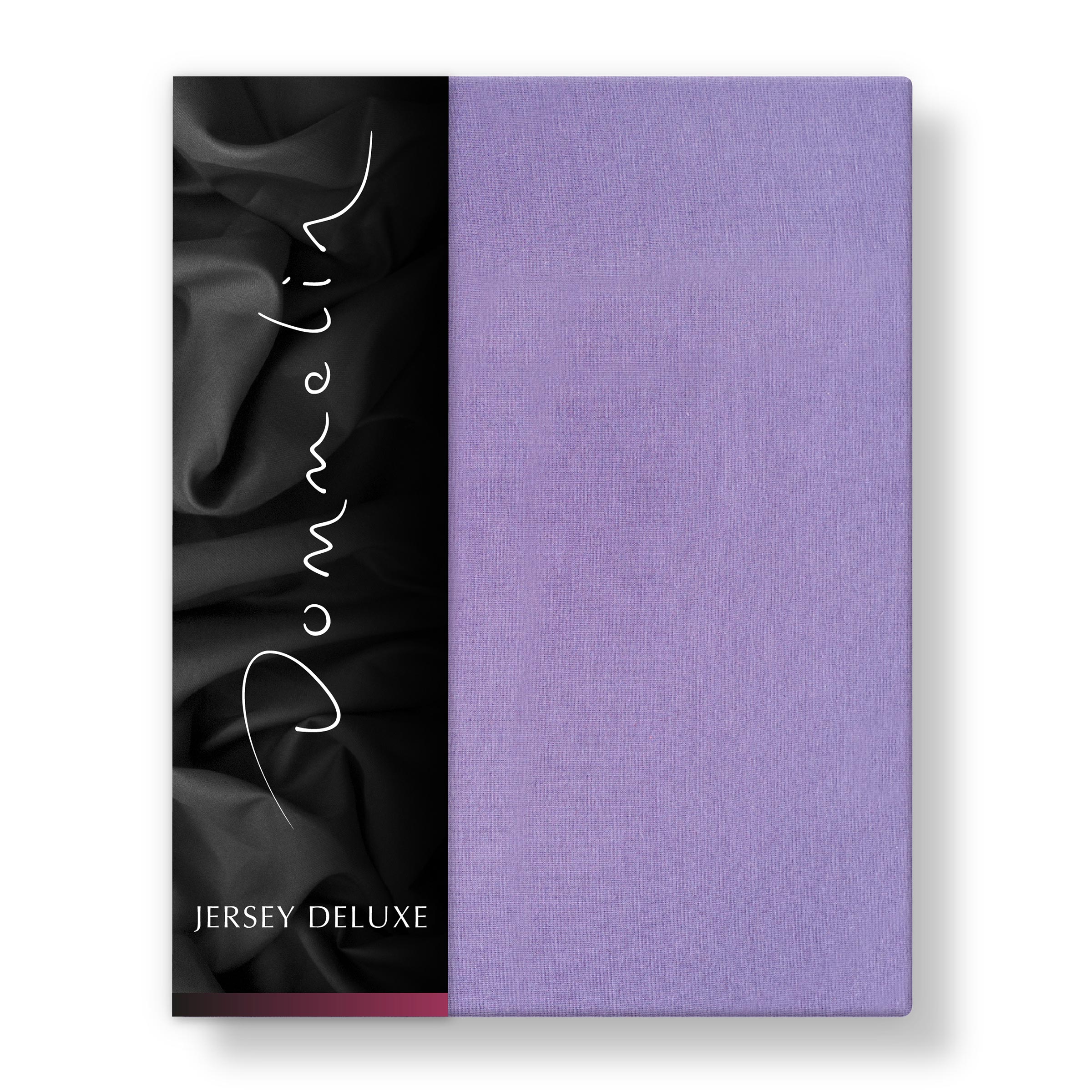 Dommelin Dubbel Split Hoeslaken Jersey Deluxe Lila  