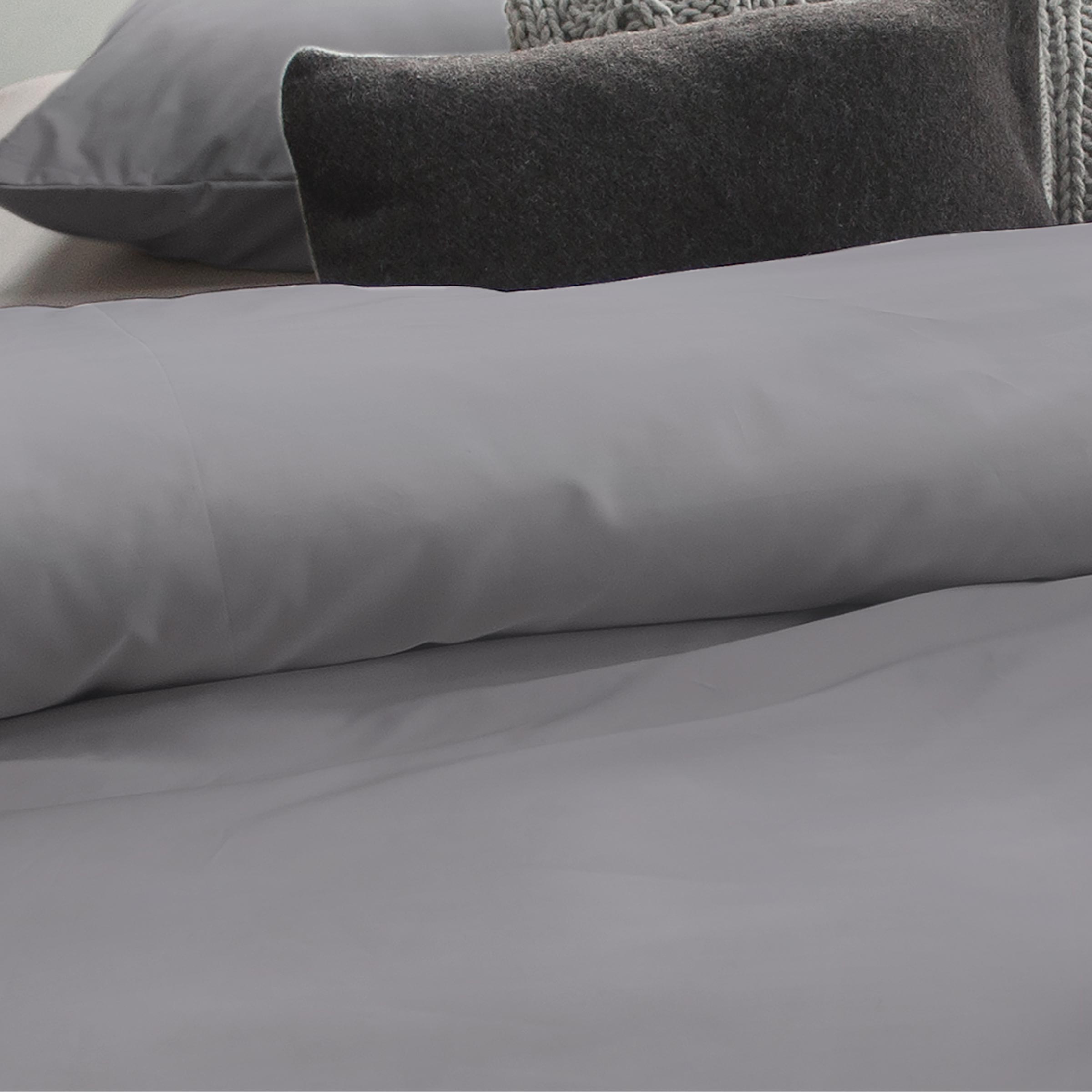 Dommelin Dekbedovertrek Satijn 600TC Zink