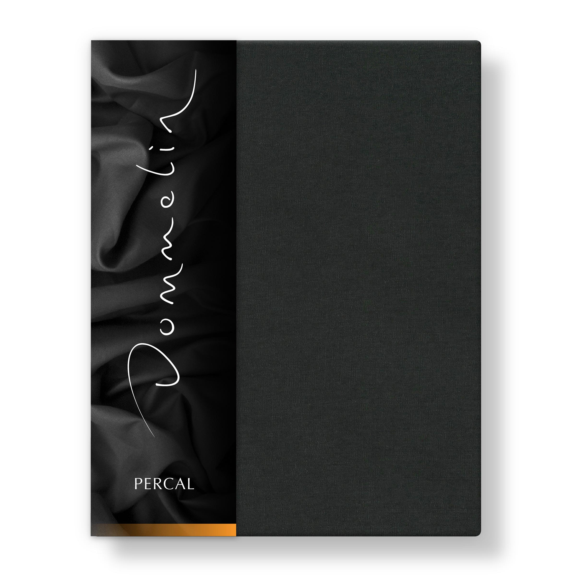 Dommelin Hoeslaken Percal 200TC Donkergrijs