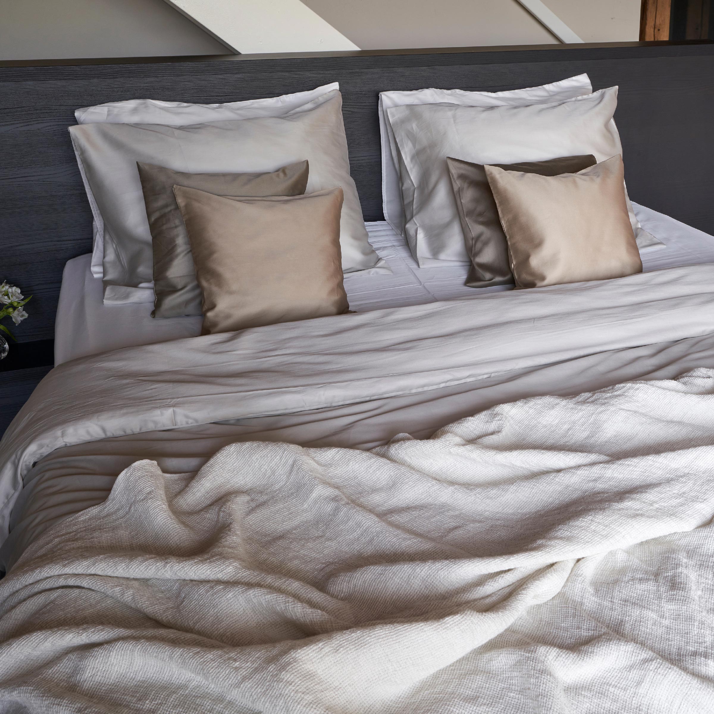 Dommelin Dekbedovertrek Organic Satijn 300TC Platinum