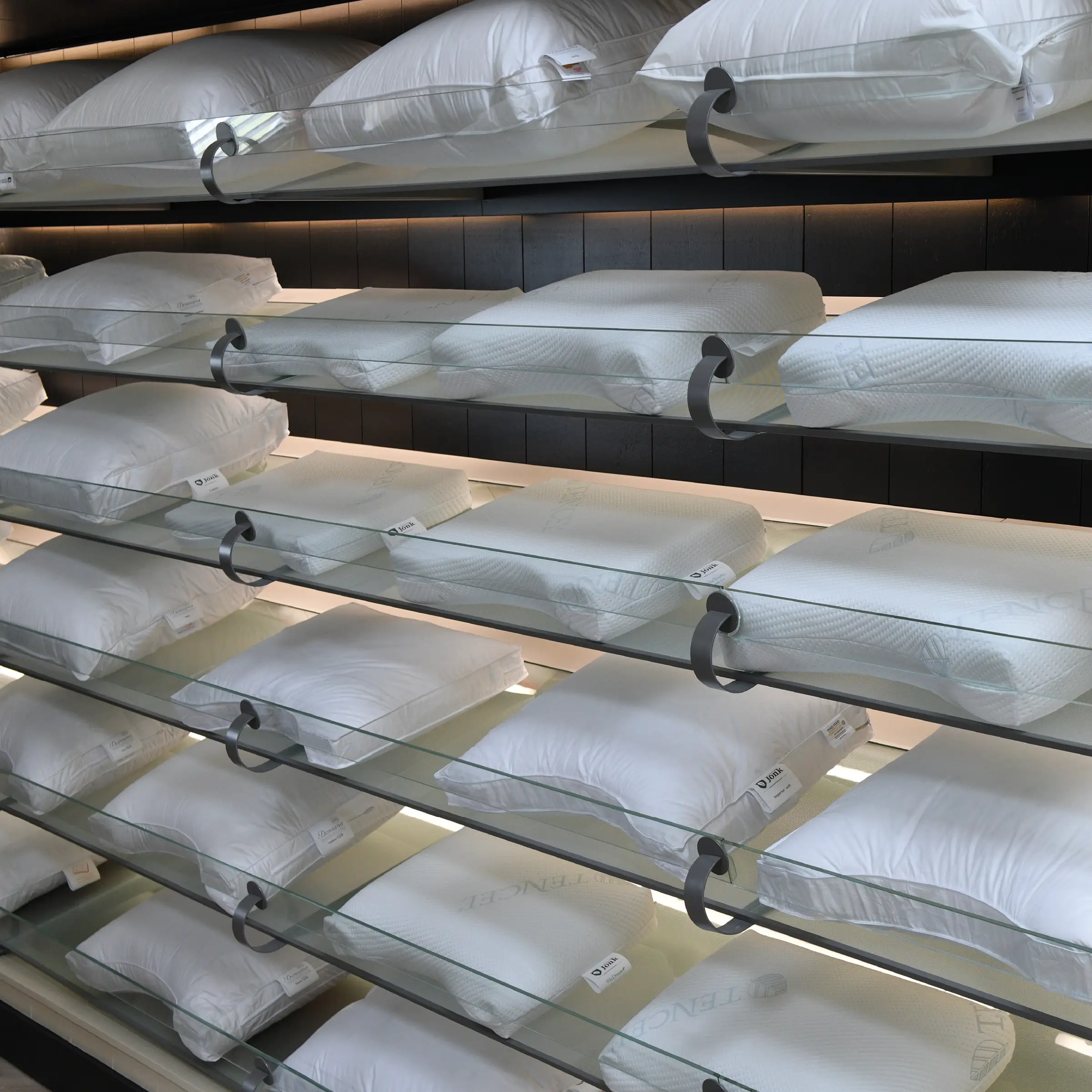 Jonk Kussen Sevilla 100% witte Poolse Ganzen Dons Box 60 x 70 cm