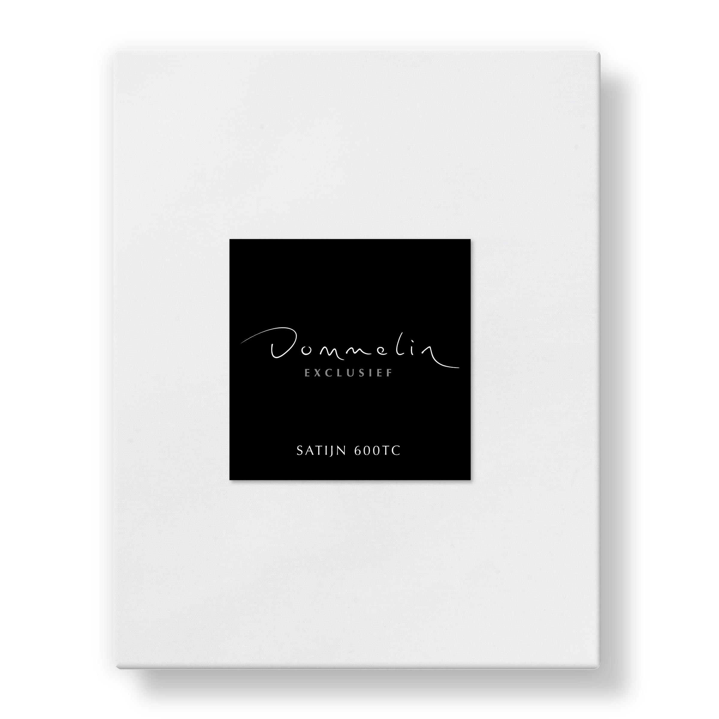 Dommelin Hoeslaken Satijn 600TC Wit