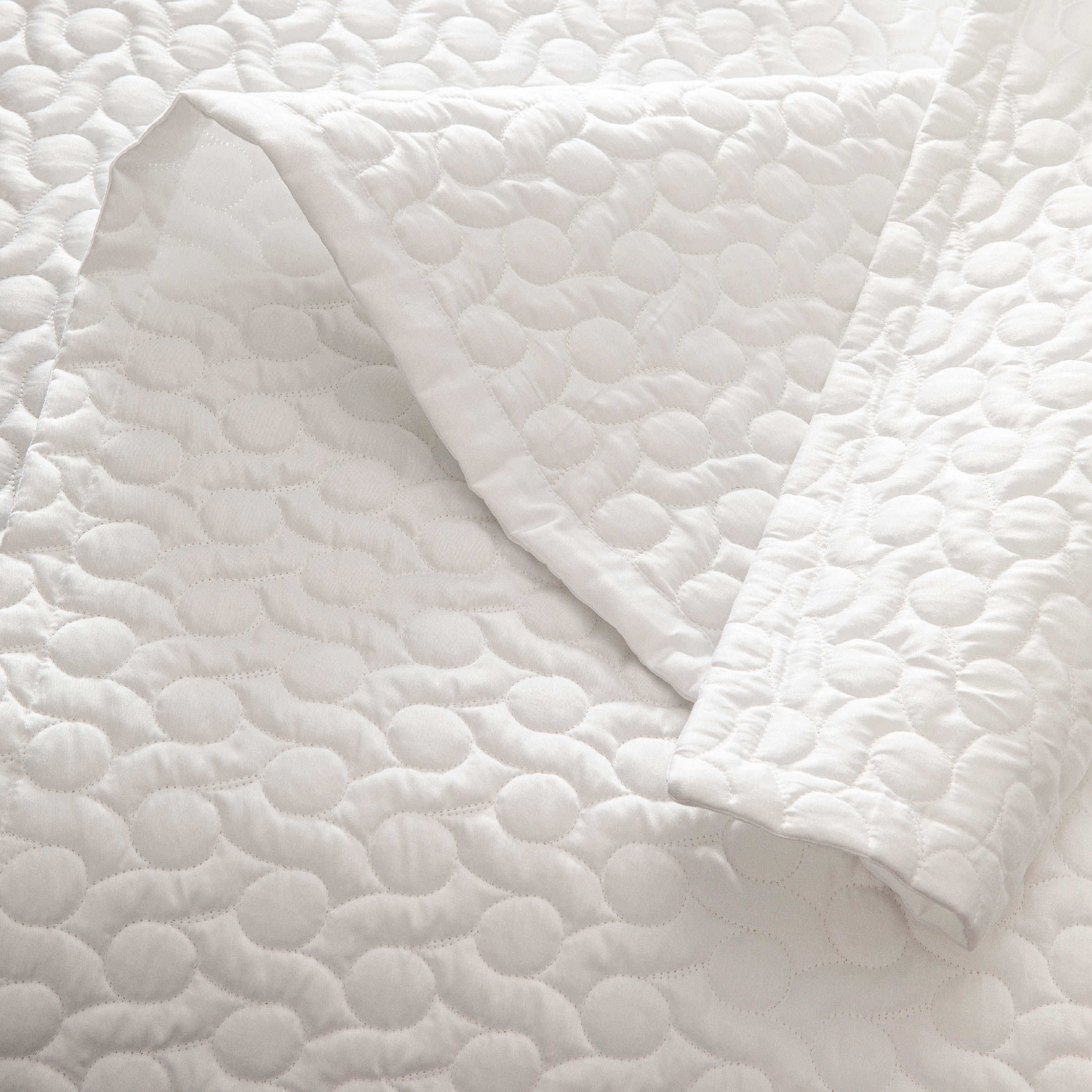 Alexandre Turpault Sprei Poesie Satijn Wit 260 x 240 cm