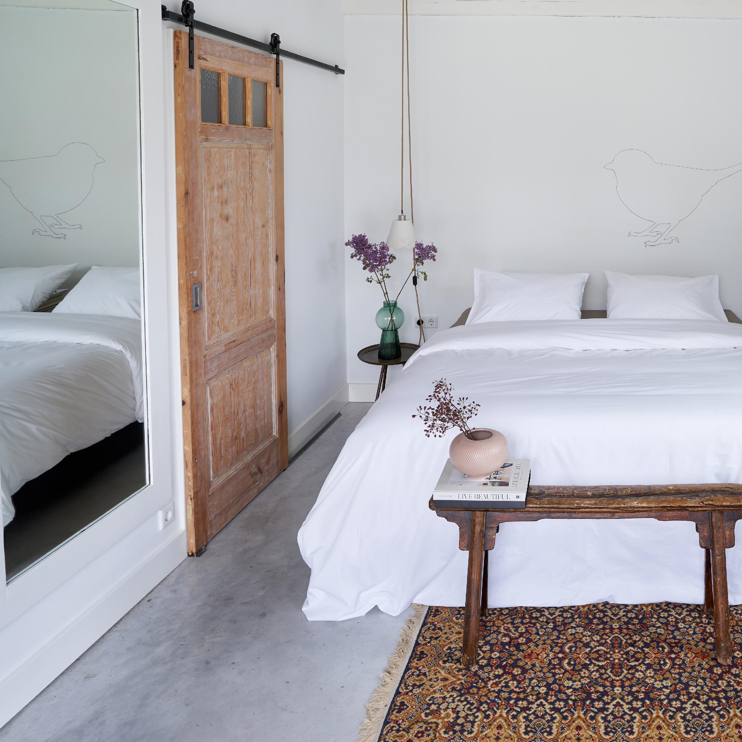 Dommelin Dekbedovertrek Organic Percal 200TC Wolwit 